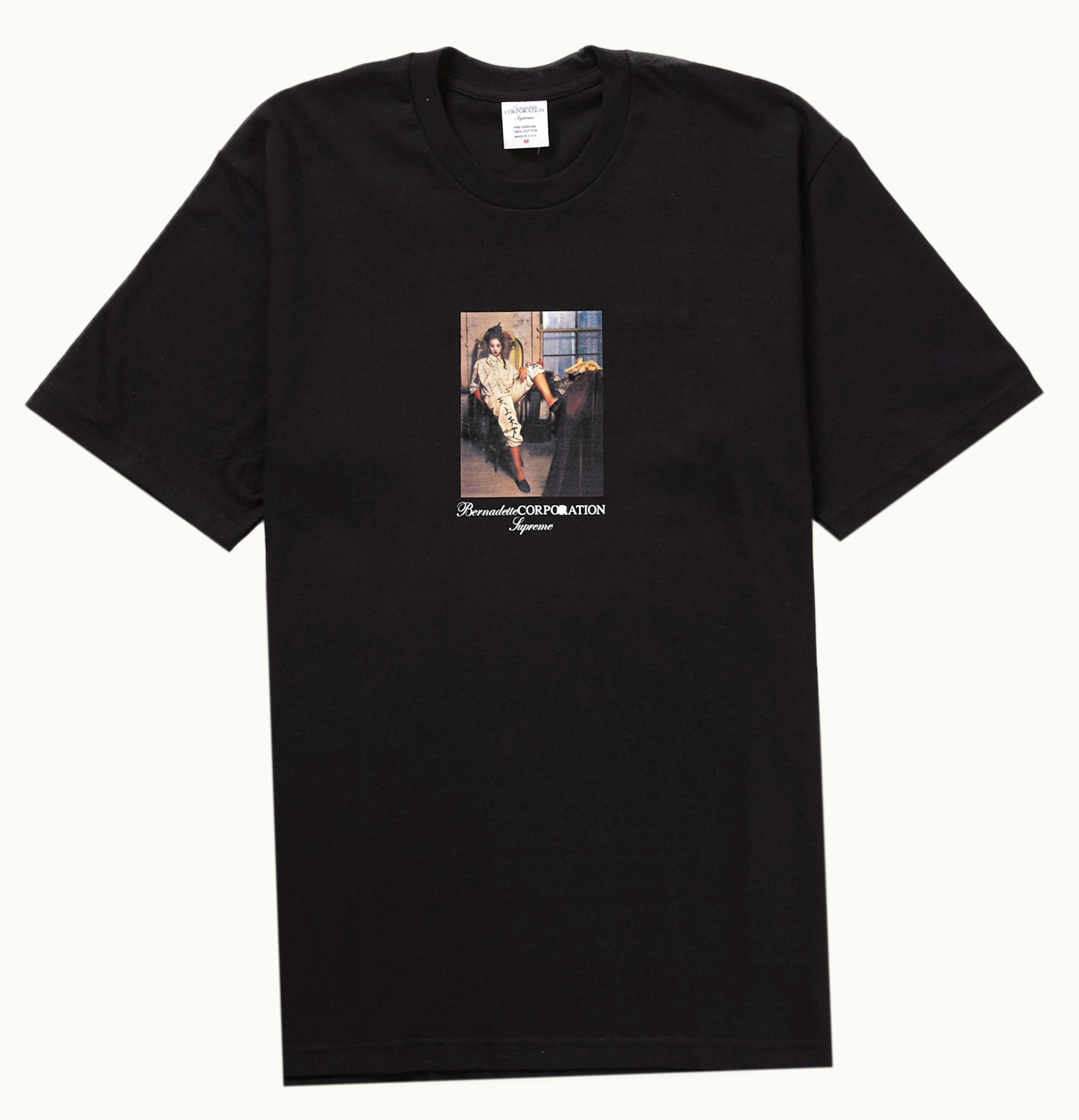 Supreme Supreme Bernadette Corporation Fuck Tee Black