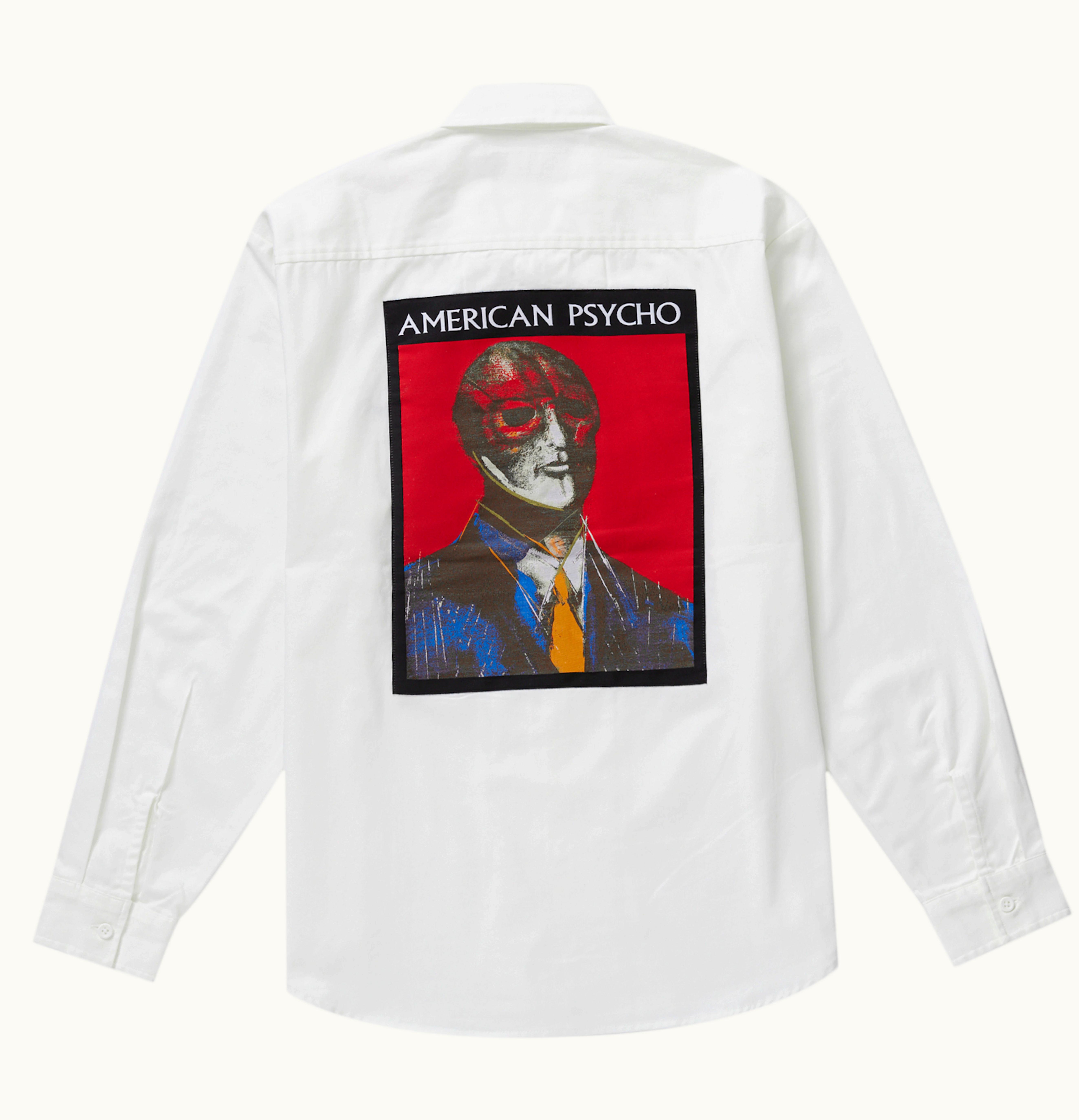 Supreme Supreme American Psycho Work Shirt White