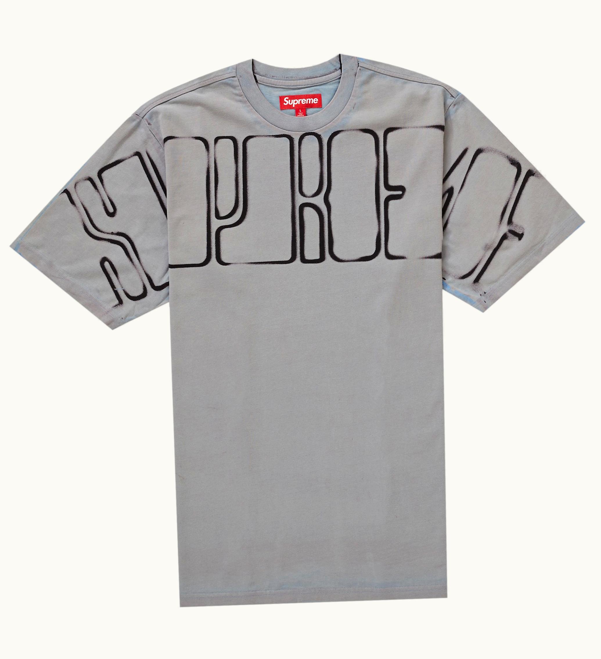 Supreme Supreme Overprint Knockout S S Top Slate