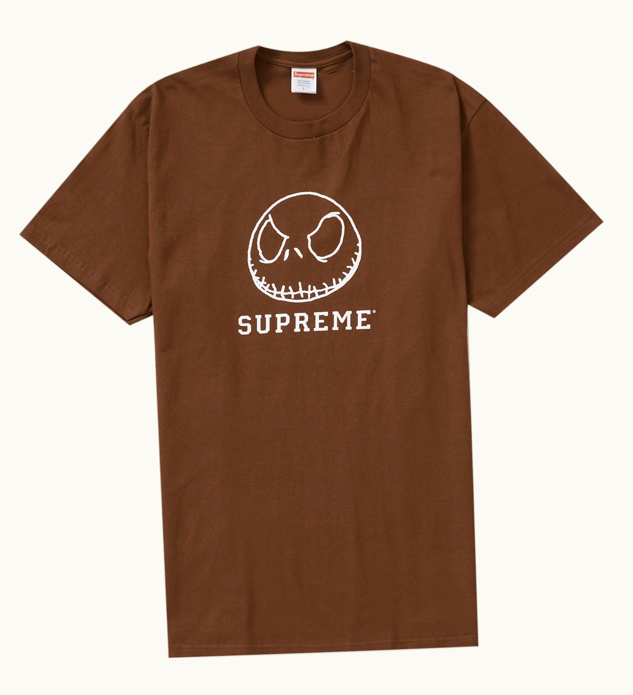 Supreme Supreme Skeleton Tee FW23 Brown