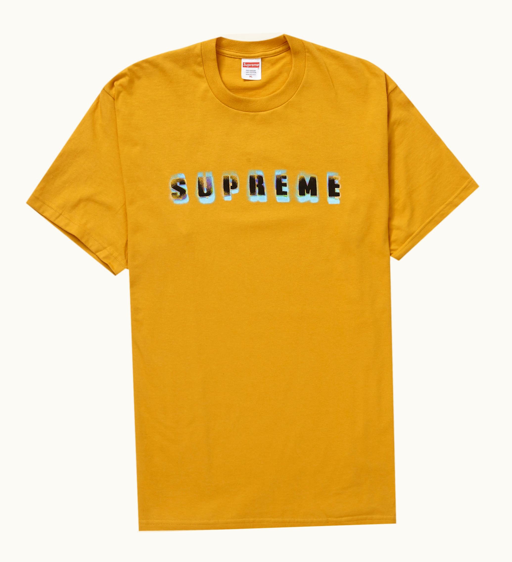 Supreme Supreme Stencil Tee Mustard