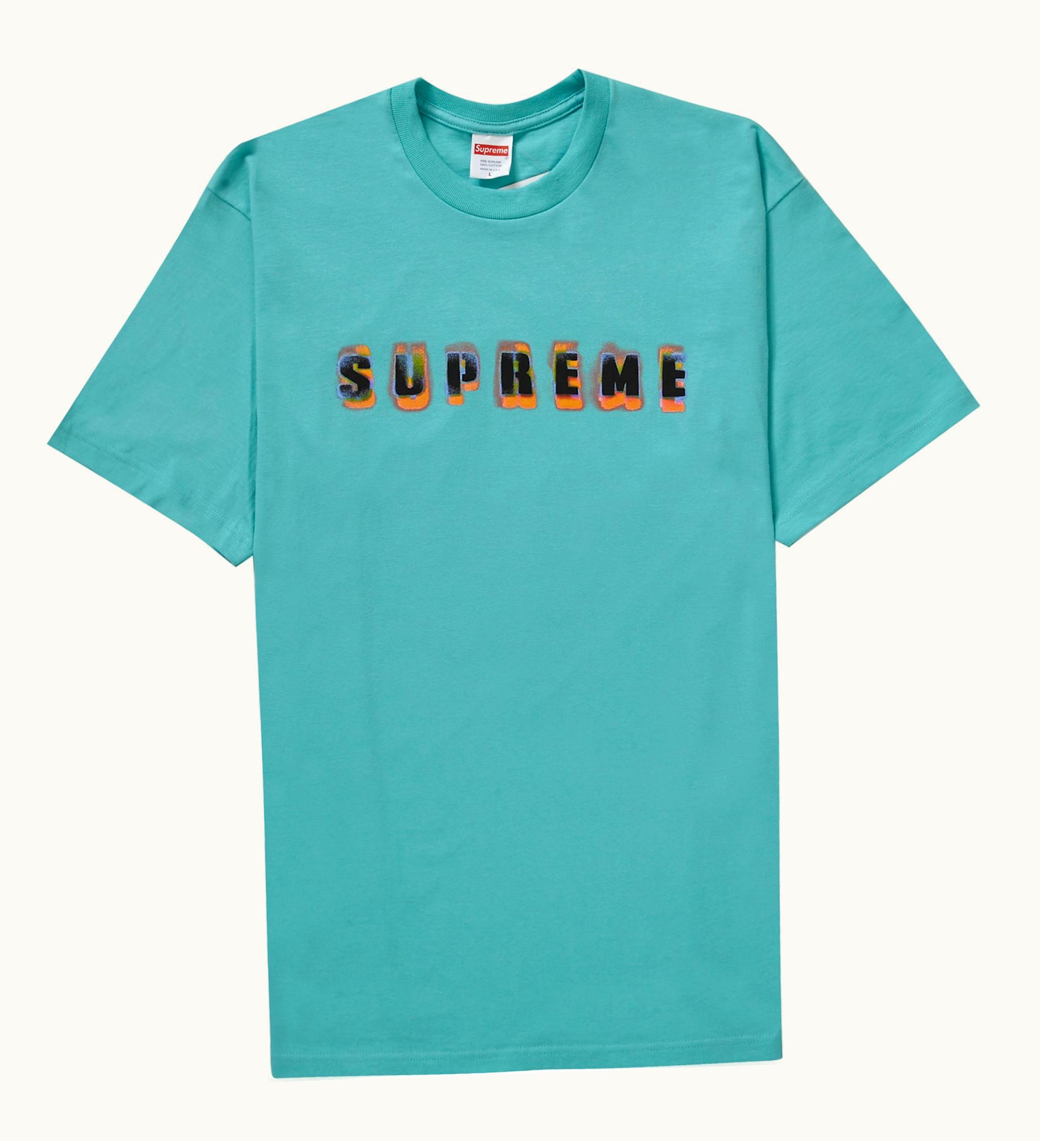 Supreme Supreme Stencil Tee Teal