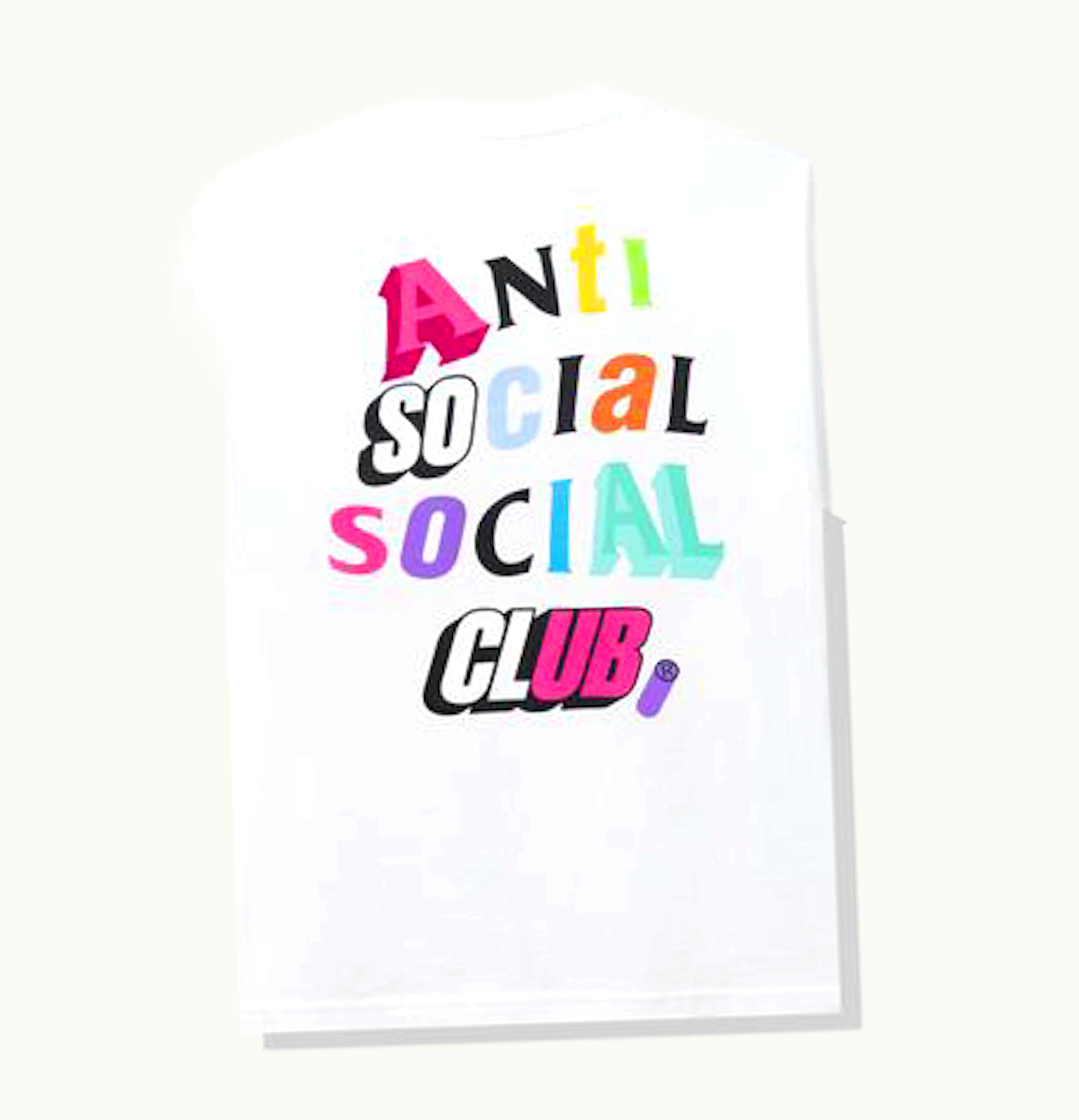 Anti Social Social Club Anti Social Social Club The Real Me Tee White