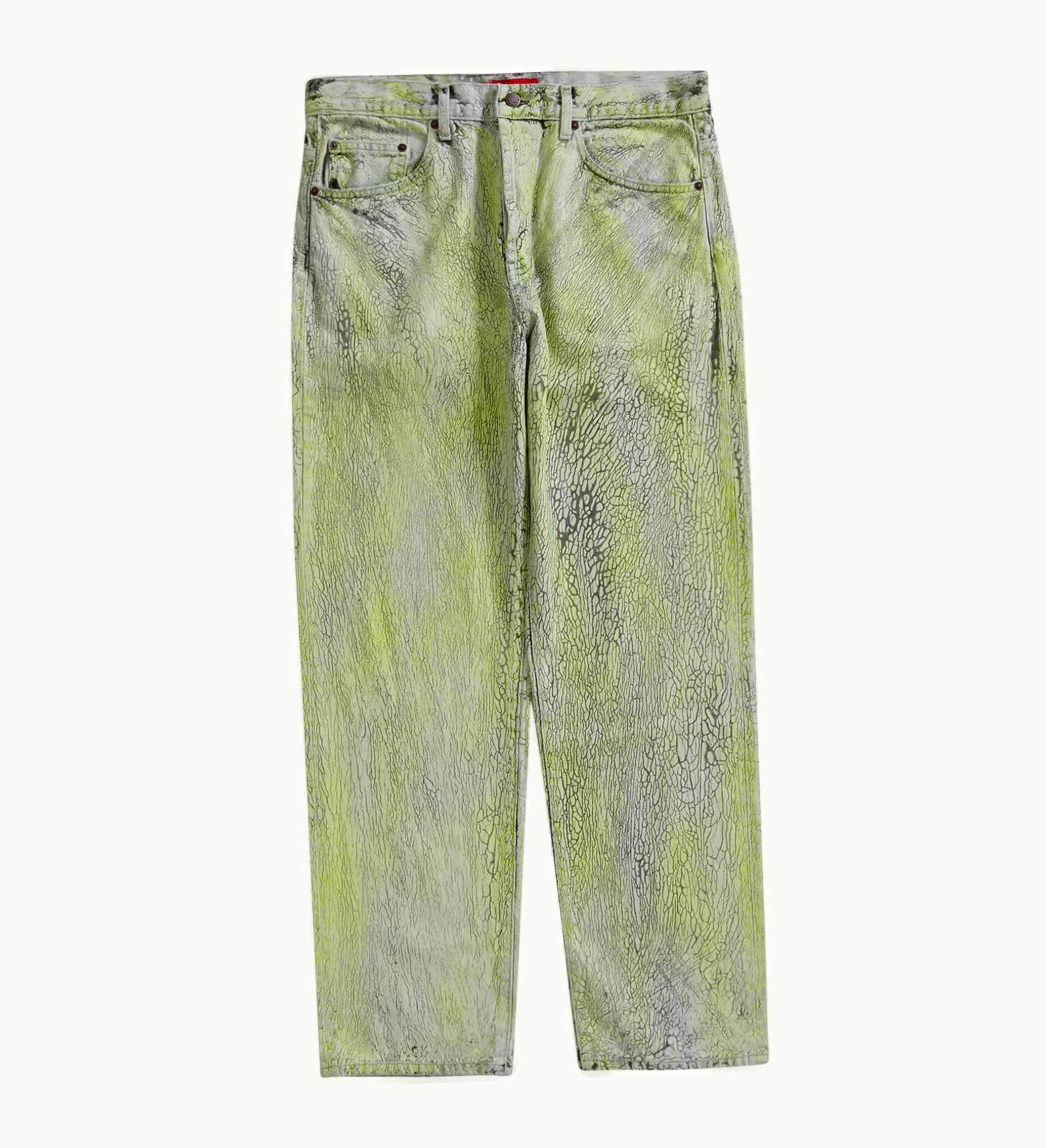 Supreme Supreme Crackle Regular Jean Multicolor