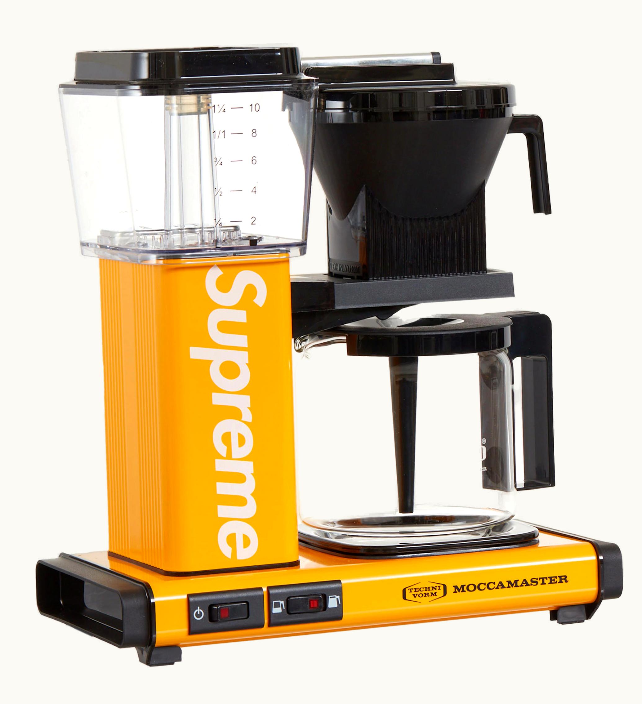 Supreme Supreme Moccamaster Kbgv Select Coffee Maker Jp Plug Yellow