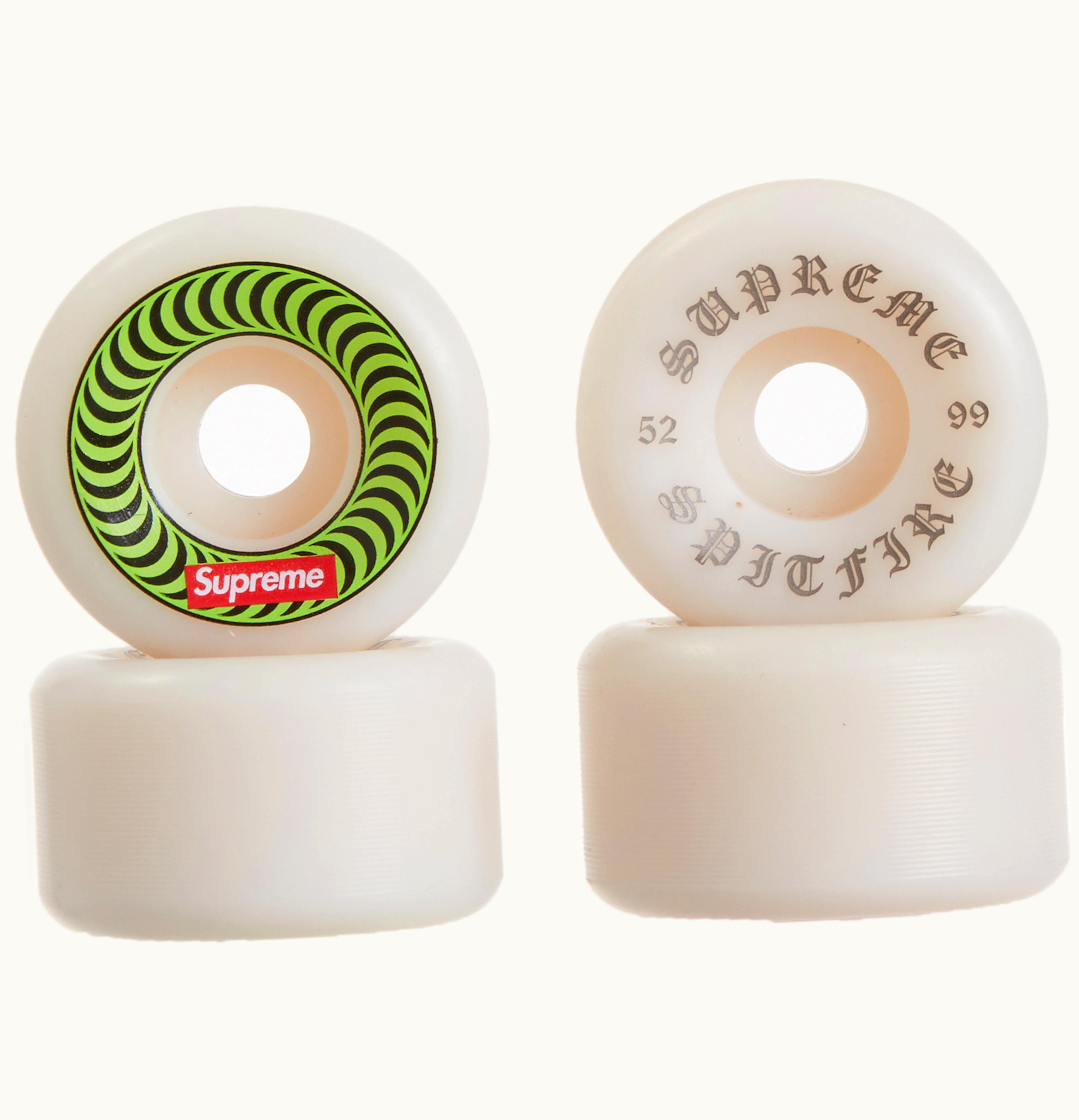 Supreme Supreme Spitfire OG Classic Wheels Set of 4 Green 52MM