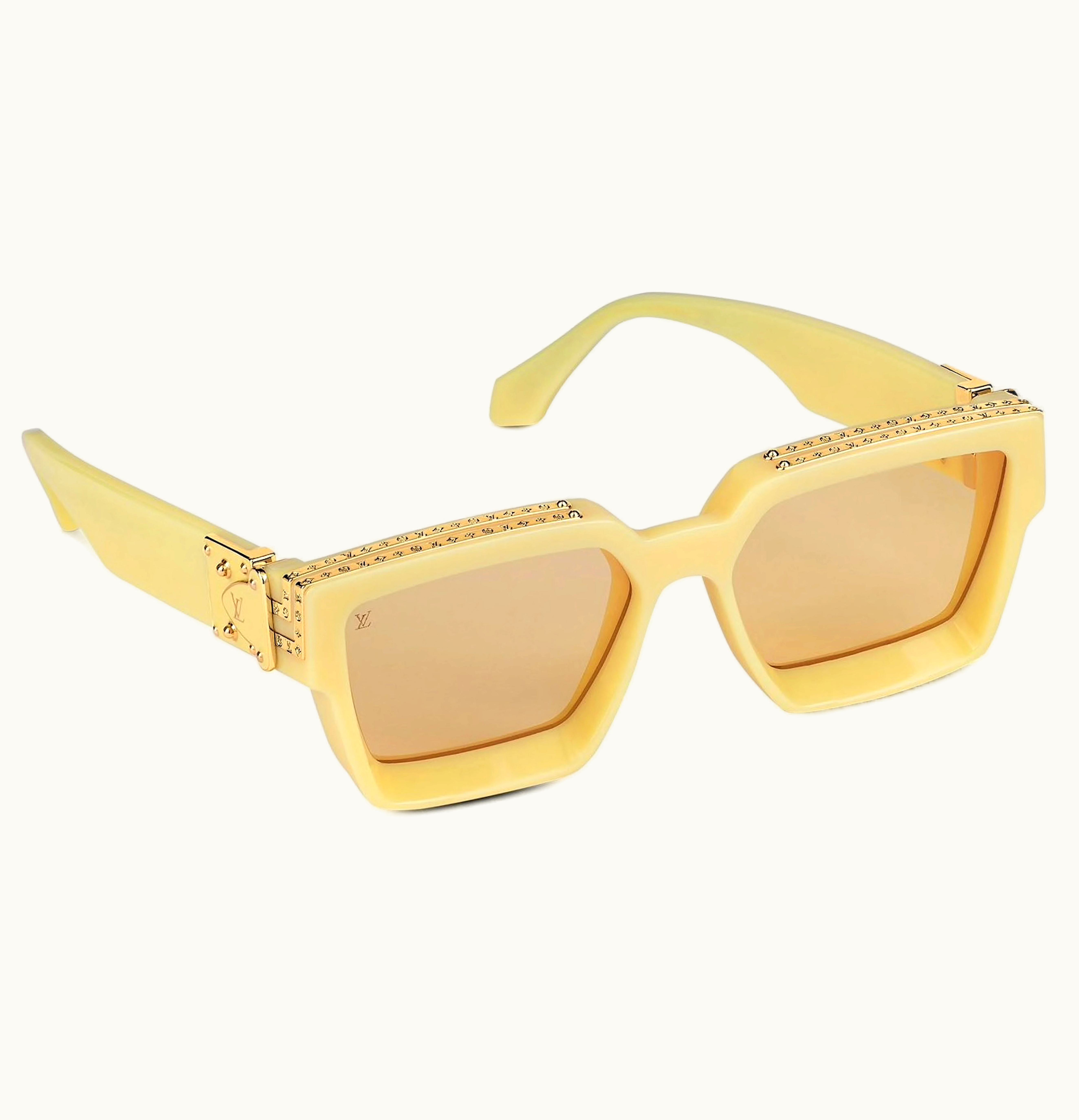 Louis Vuitton Louis Vuitton 11 Millionaires Sunglasses Pale Yellow
