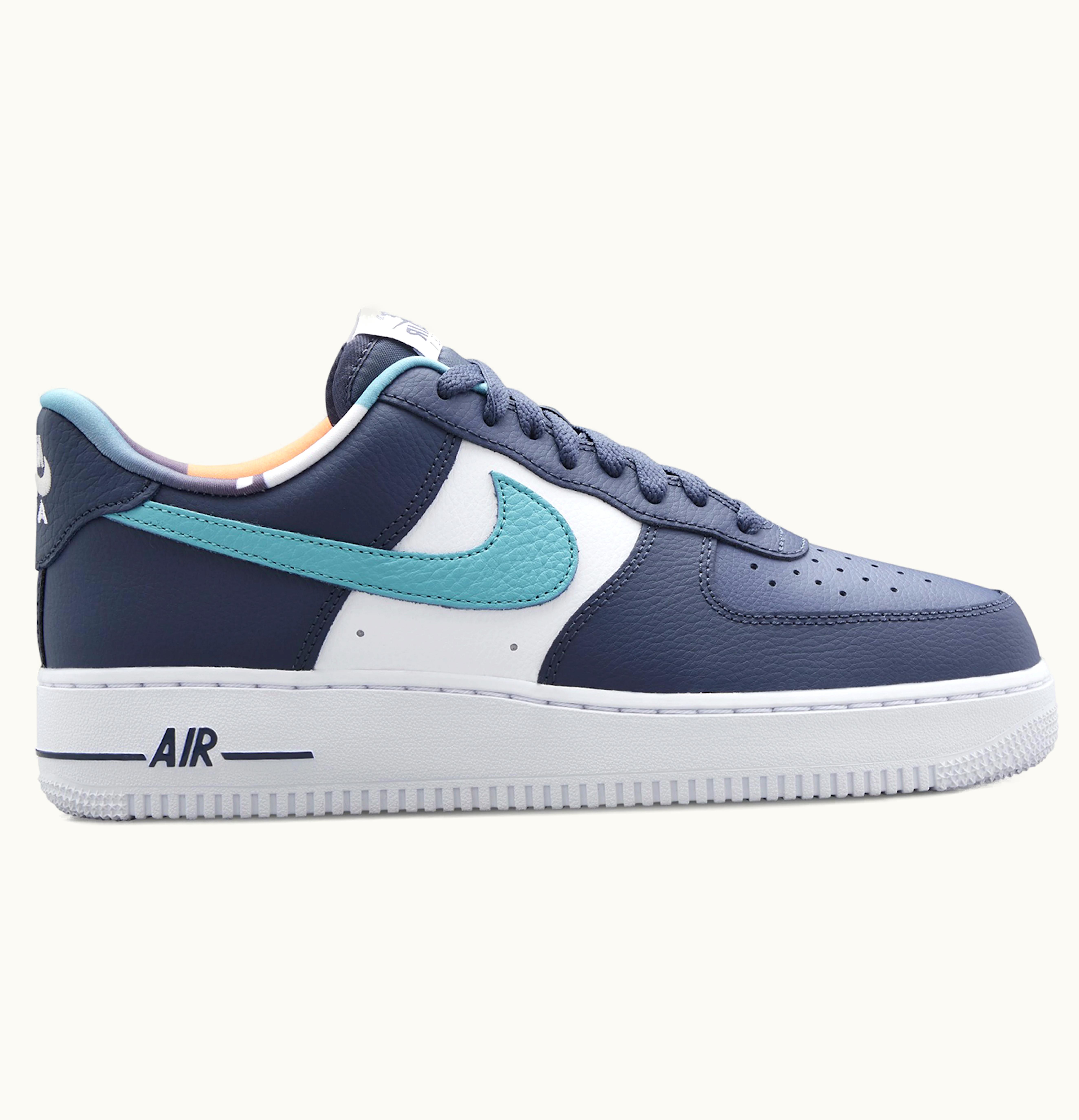 Nike Nike Air Force 1 Low 07 LV8 EMB Thunder Blue Washed Teal
