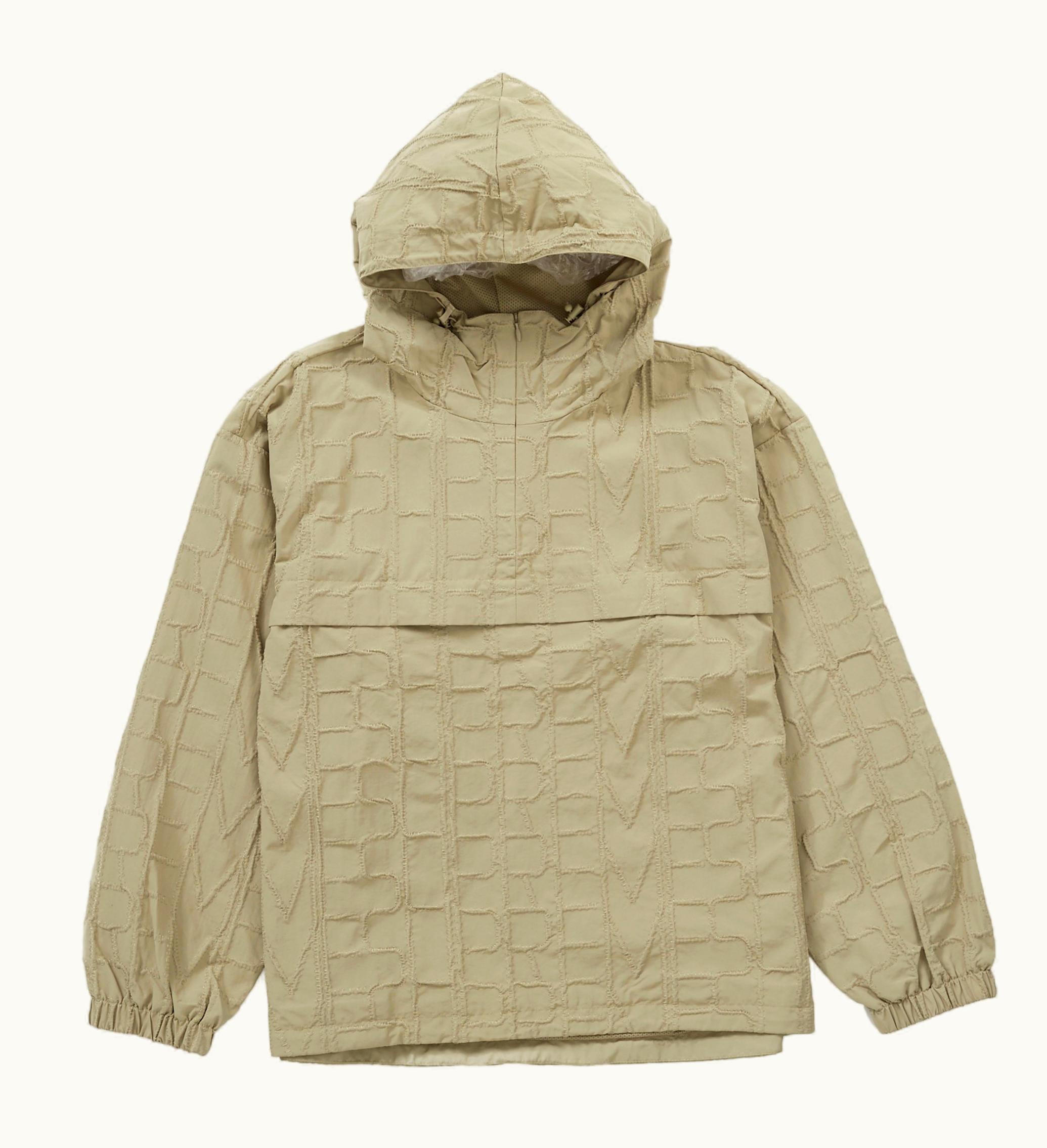 Supreme Supreme Repeat Stitch Anorak Tan