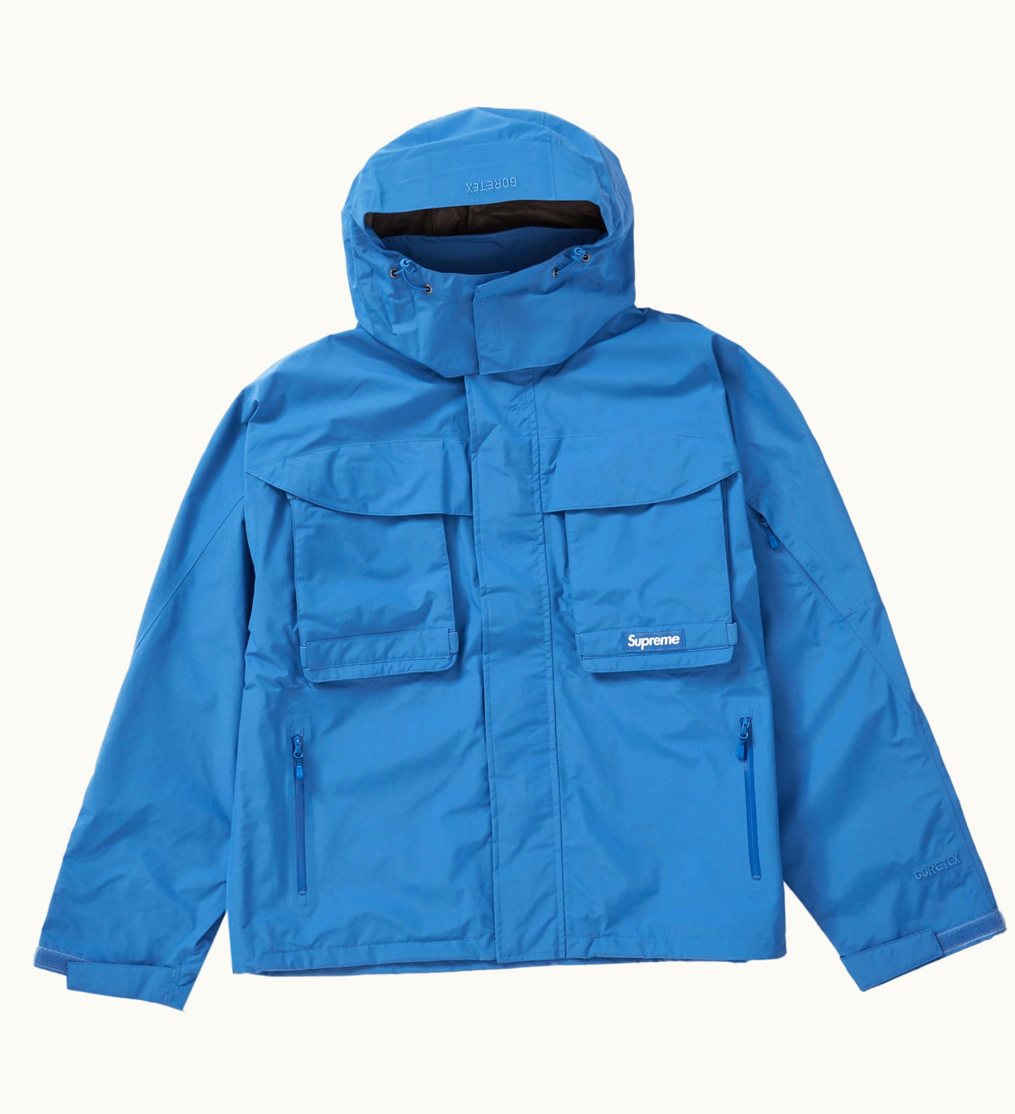 Supreme Supreme Gore Tex Paclite Lightweight Shell Jacket Blue