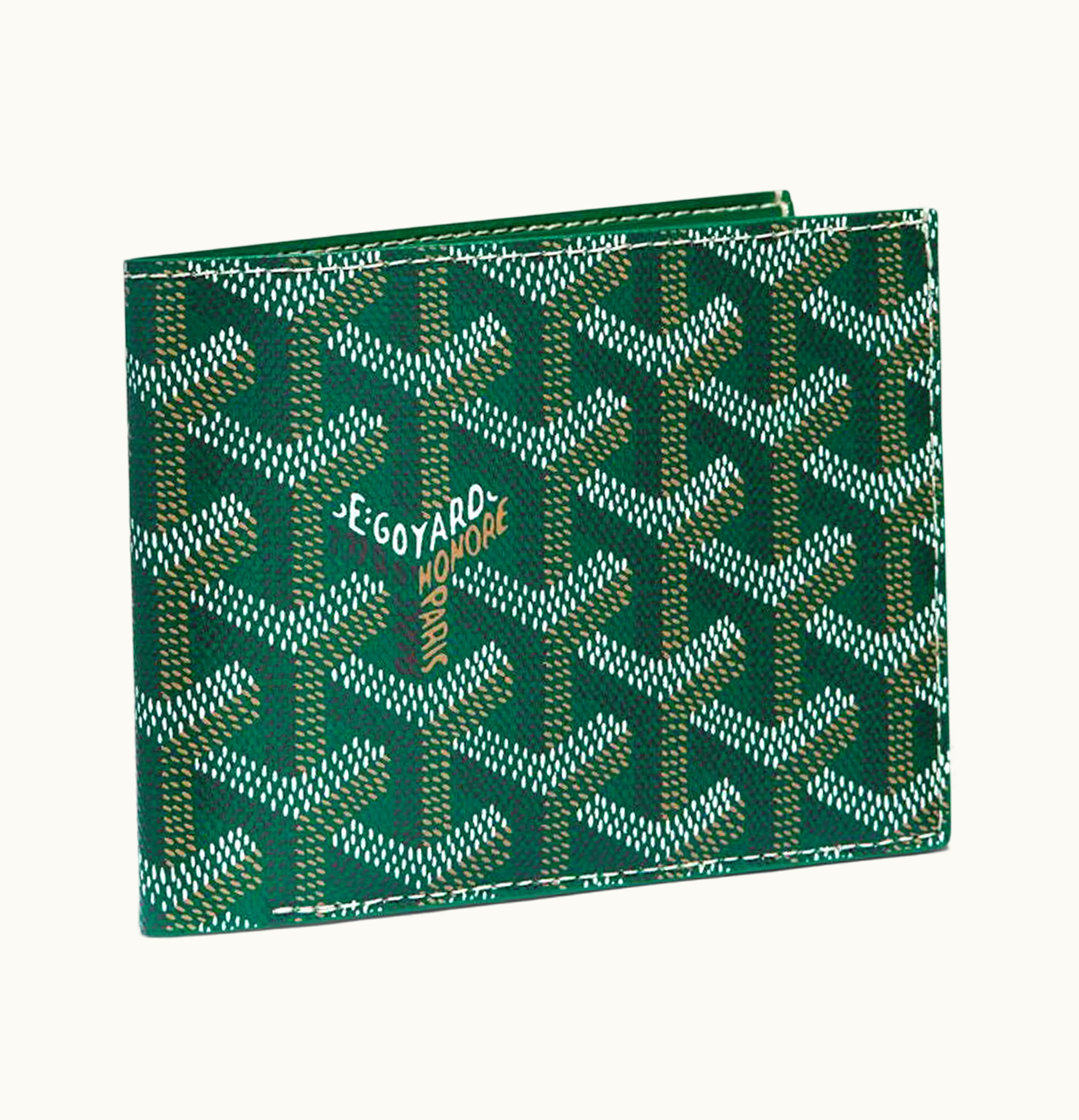 Goyard Goyard Victoire Wallet Goyardine Green