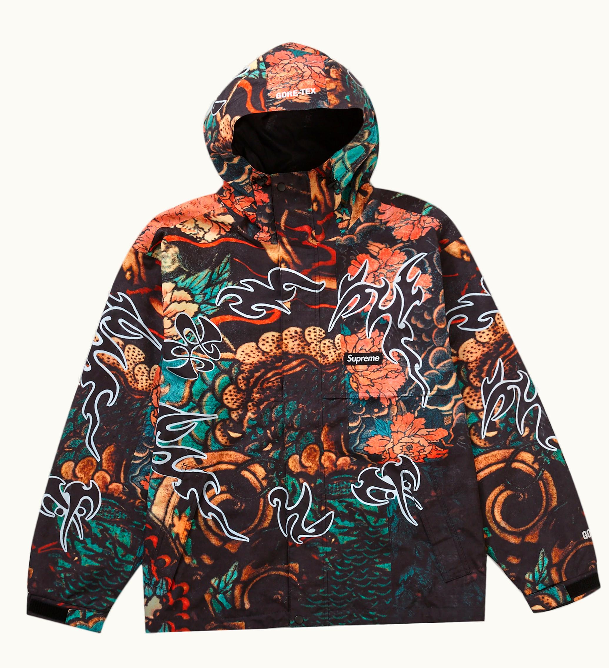 Supreme Supreme Sacred Heart Gore Tex Shell Jacket Multicolor