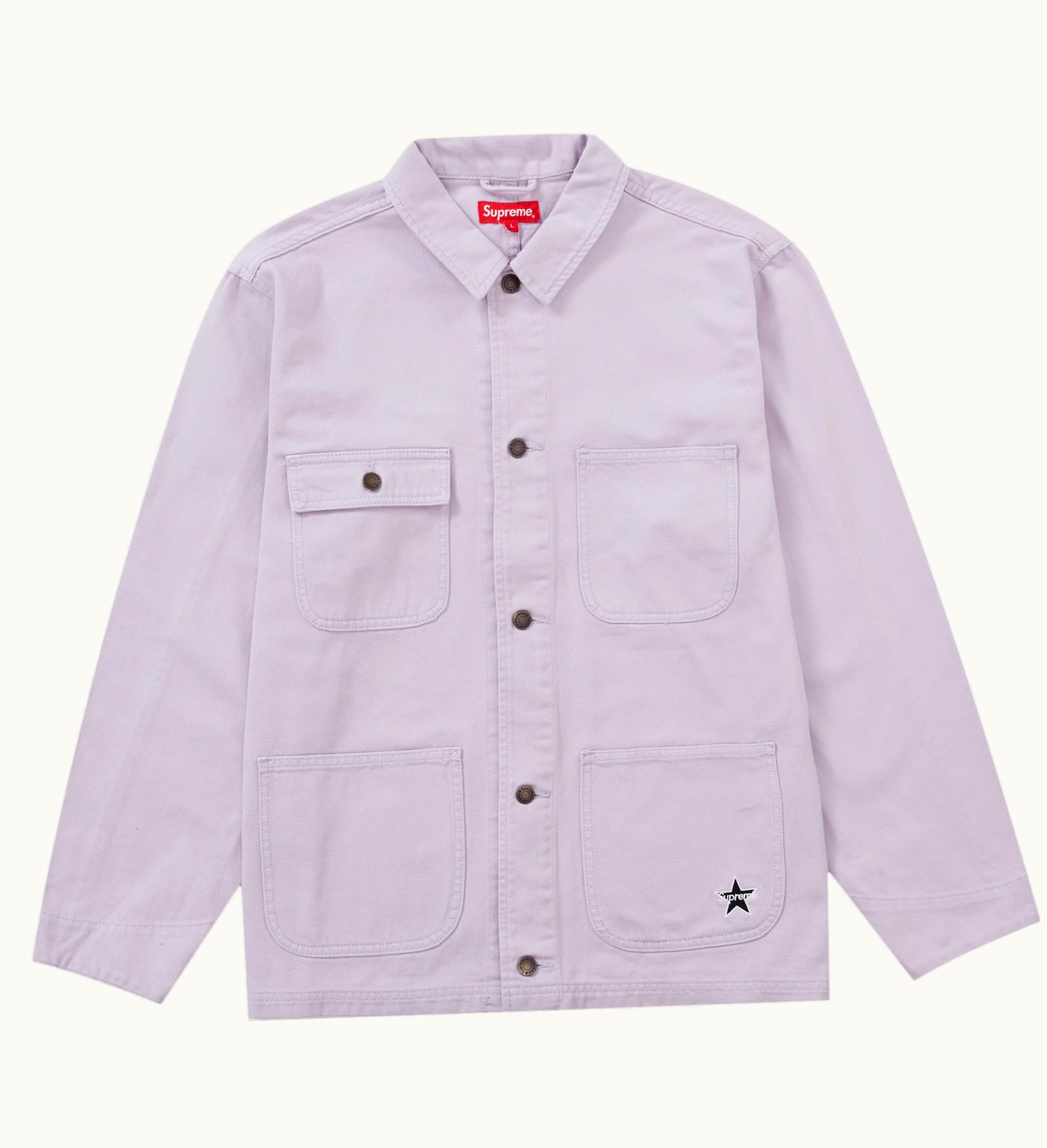 Supreme Supreme Denim Chore Coat SS22 Lavender
