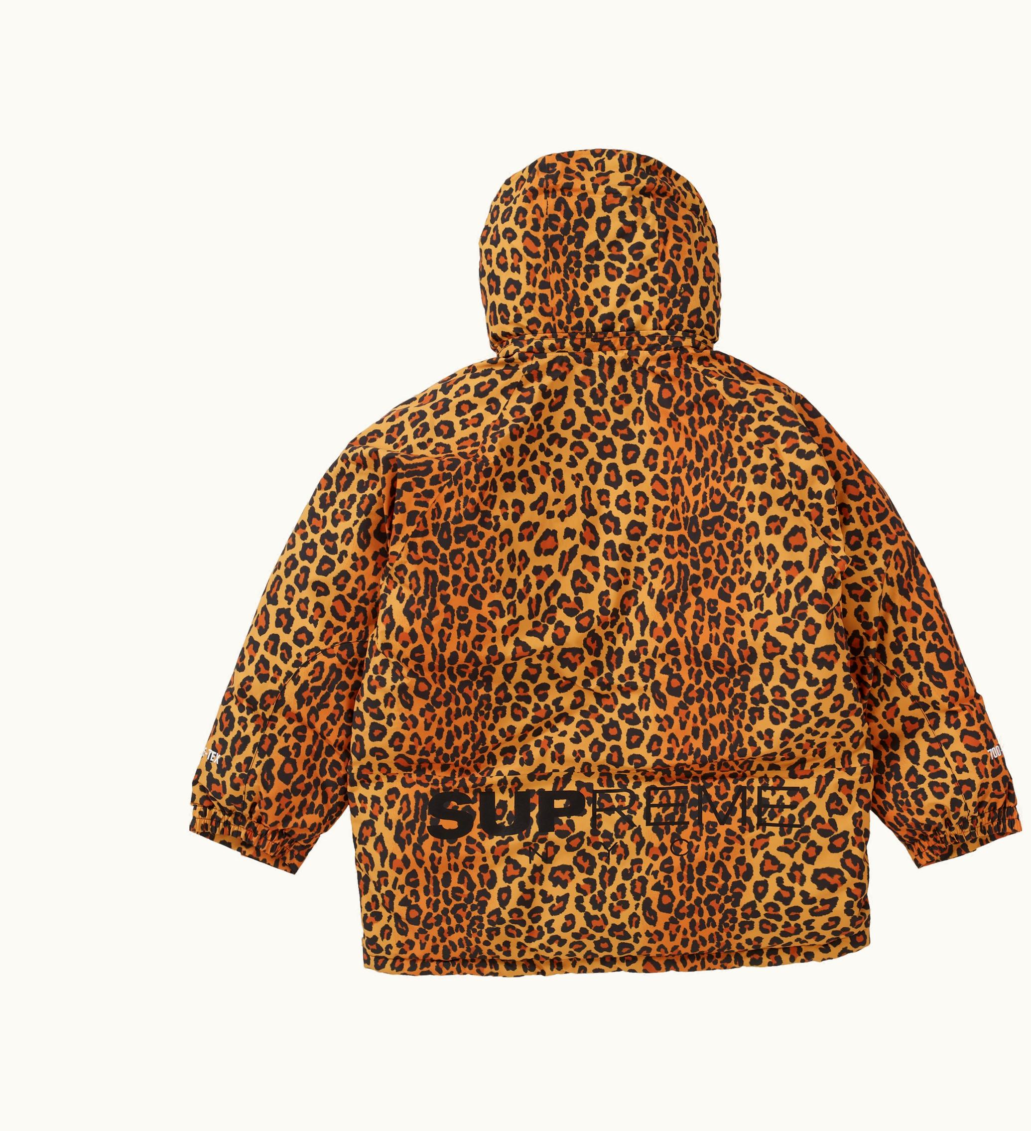 Supreme Supreme Gore Tex 700 Fill Down Parka FW20 Leopard