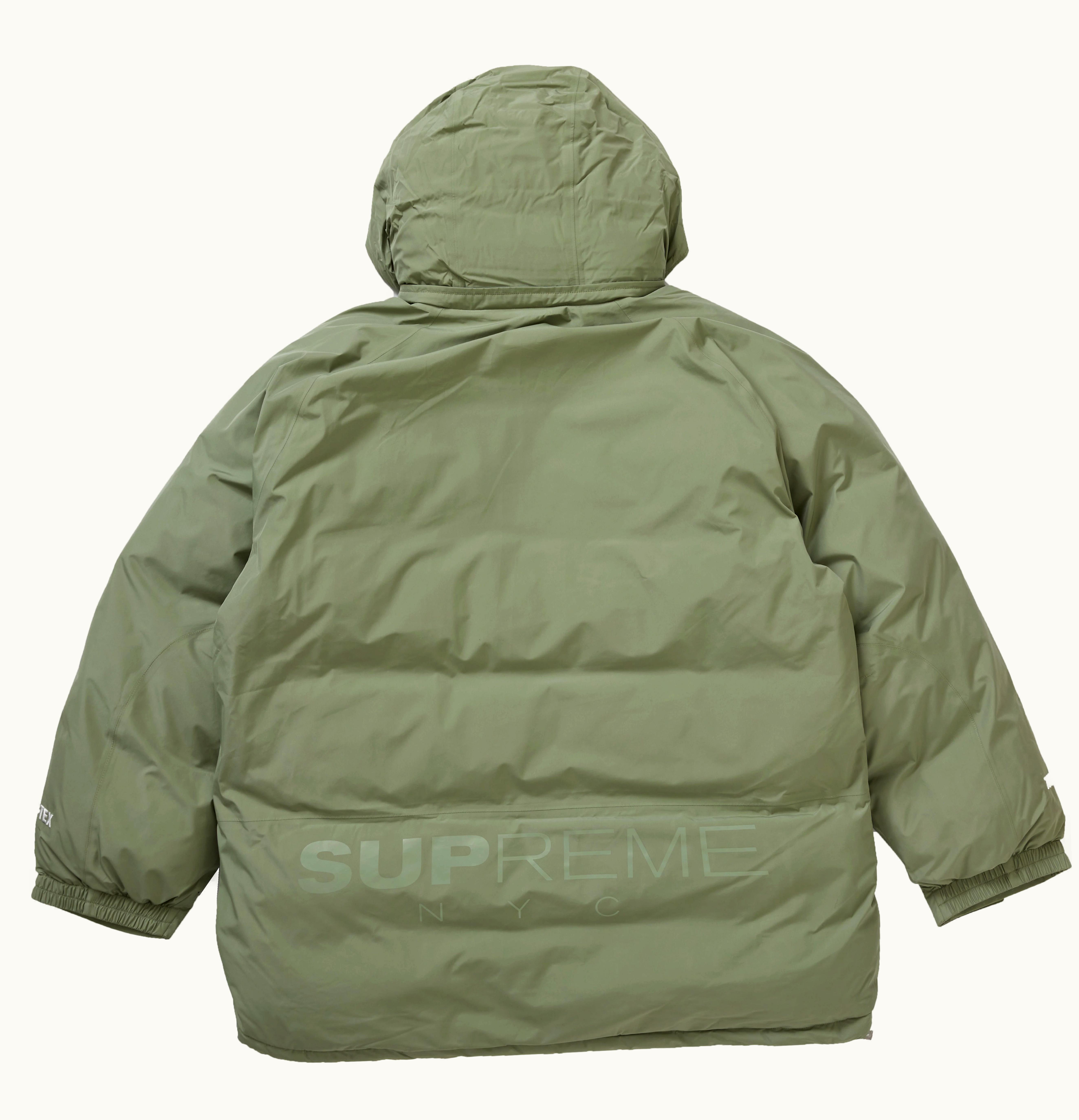 Supreme Supreme Gore Tex 700 Fill Down Parka FW20 Light Olive