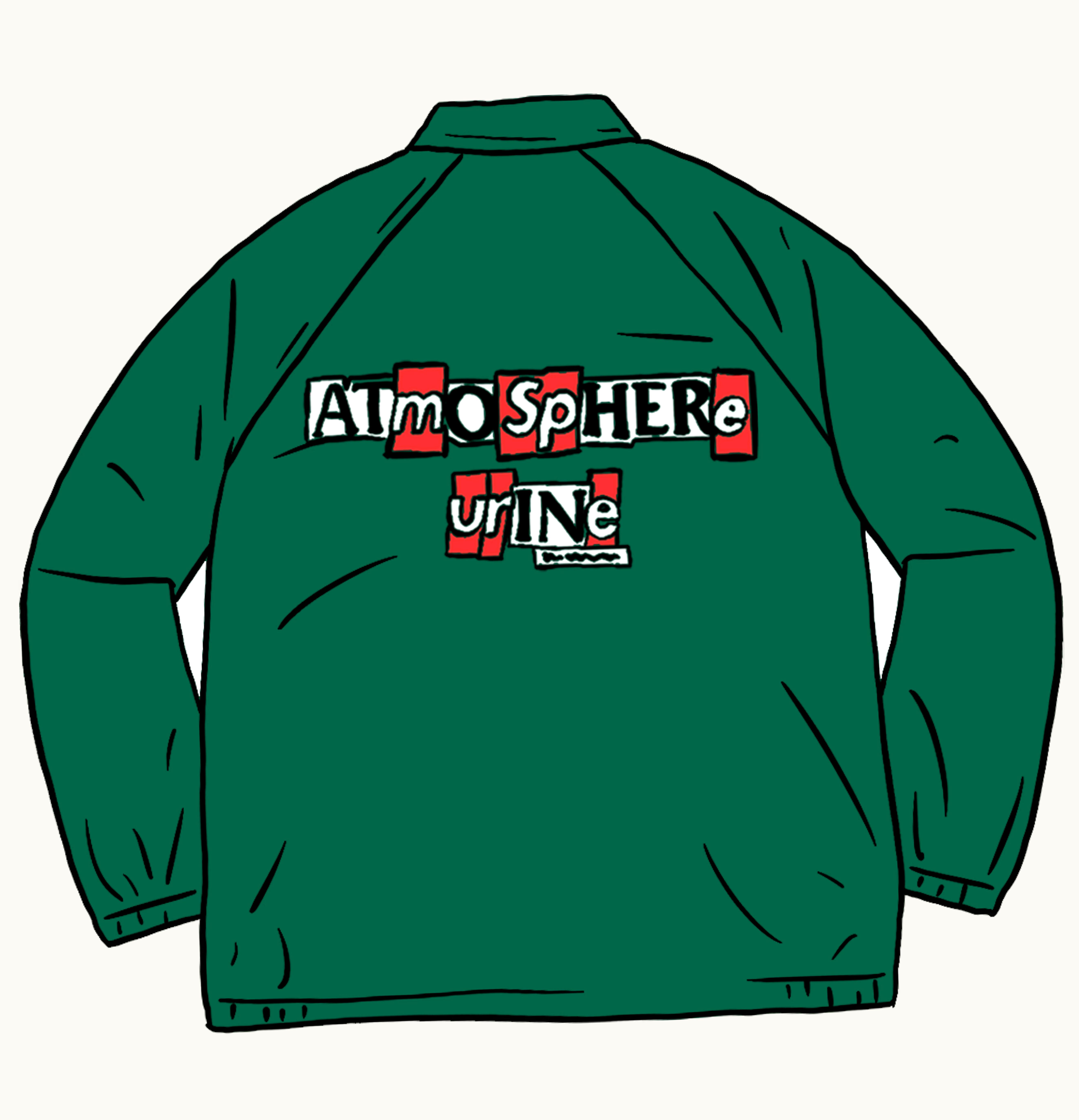 Supreme Supreme Antihero Snap Front Twill Jacket Dark Green