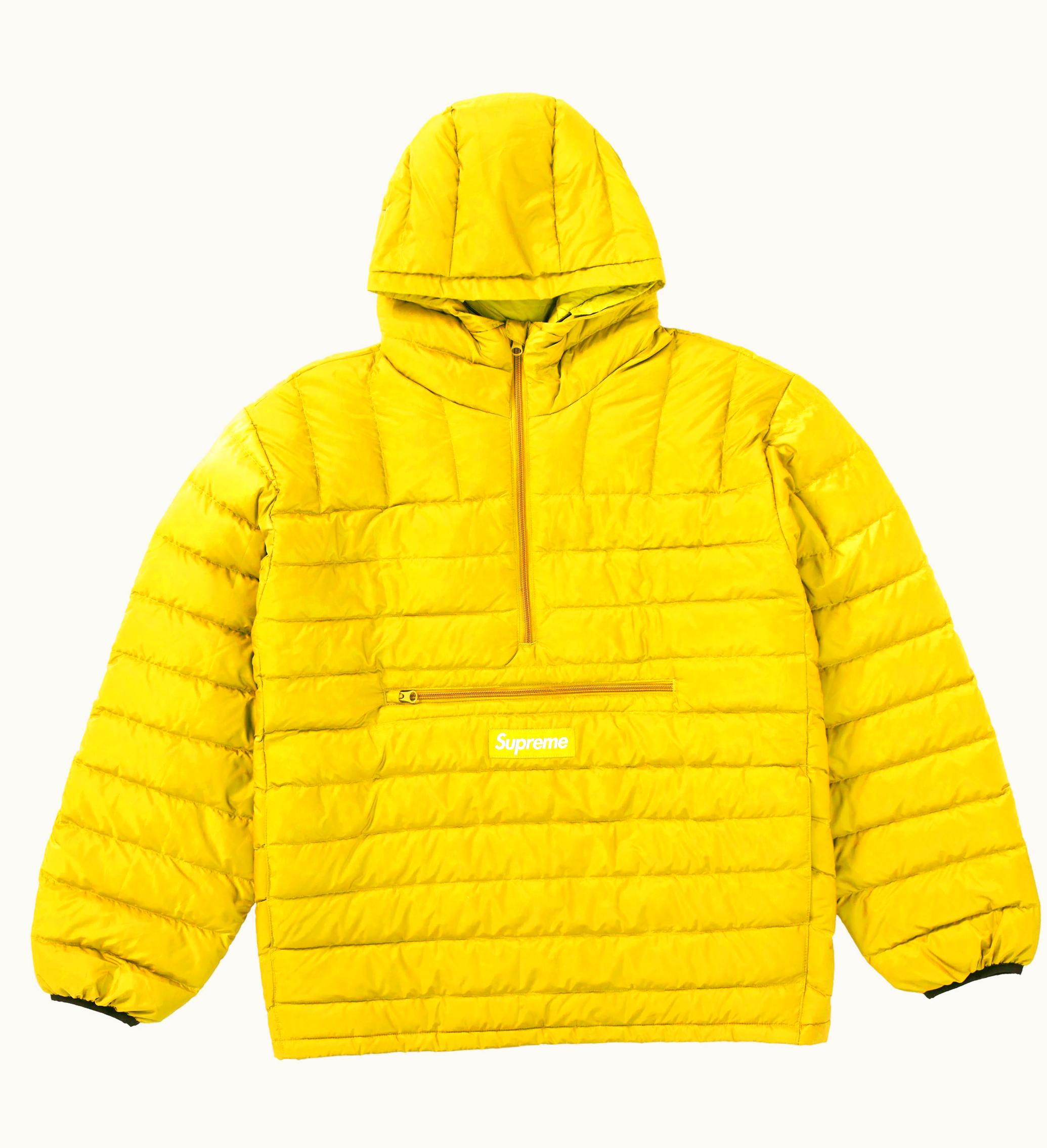 Supreme Supreme Micro Down Half Zip Hooded Pullover Acid