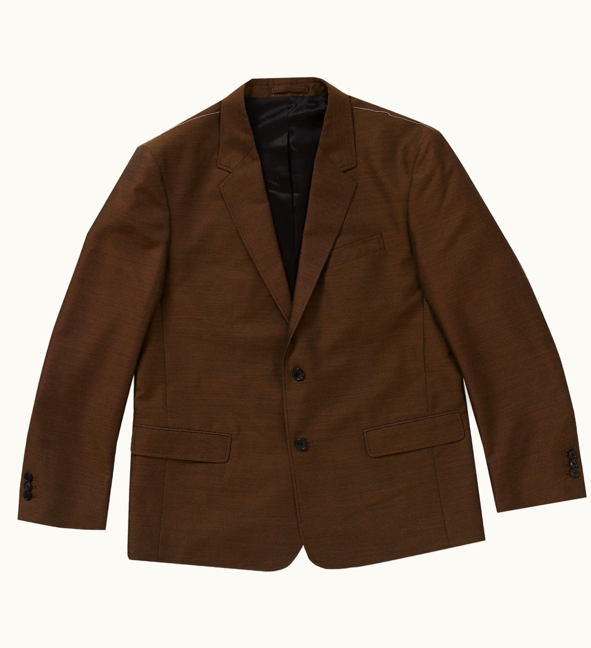 Supreme Supreme Sharkskin Suit Brown