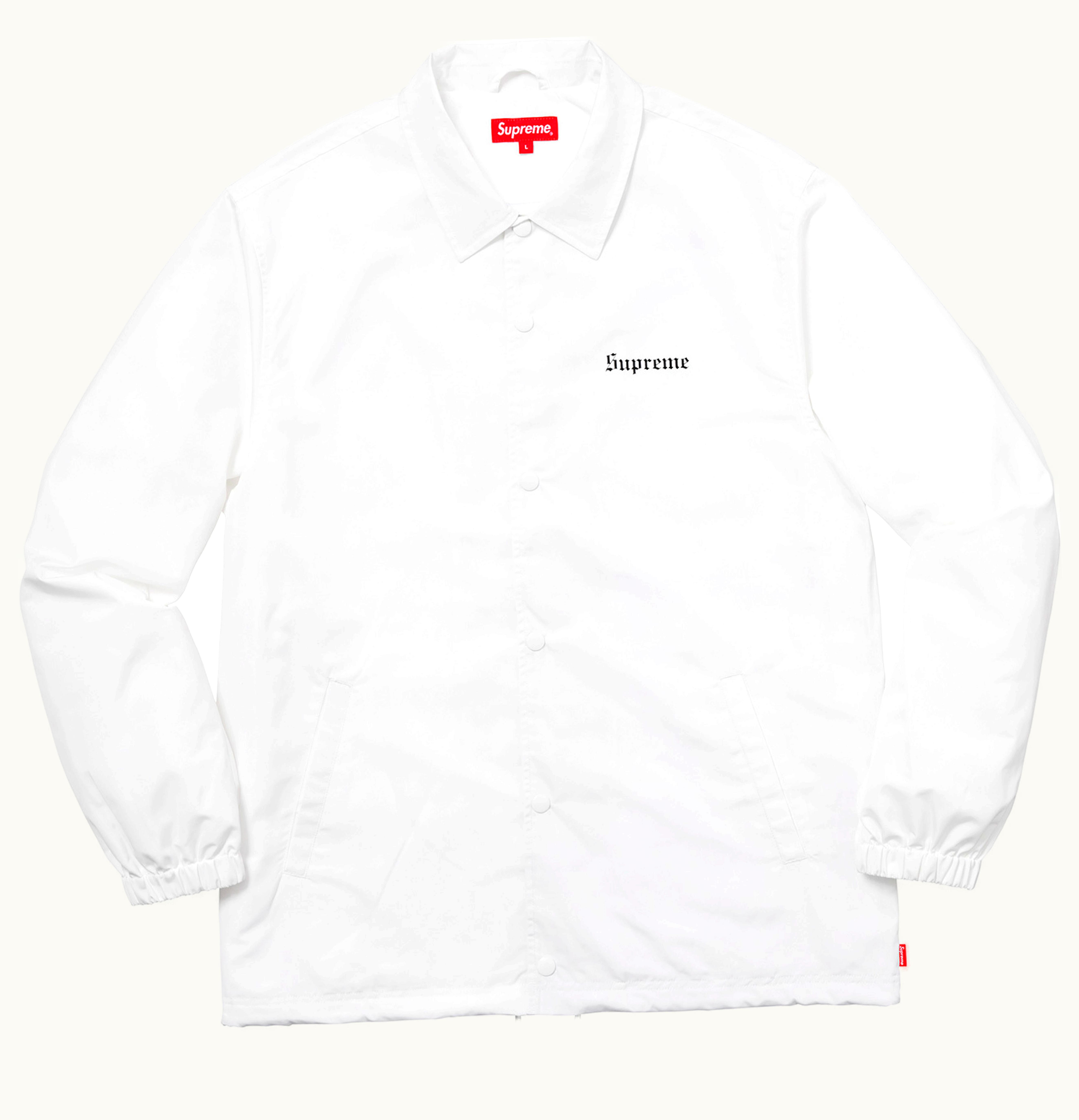 Supreme Supreme Nan Goldinsupreme Misty And Jimmy Paulette Coaches Jacket White