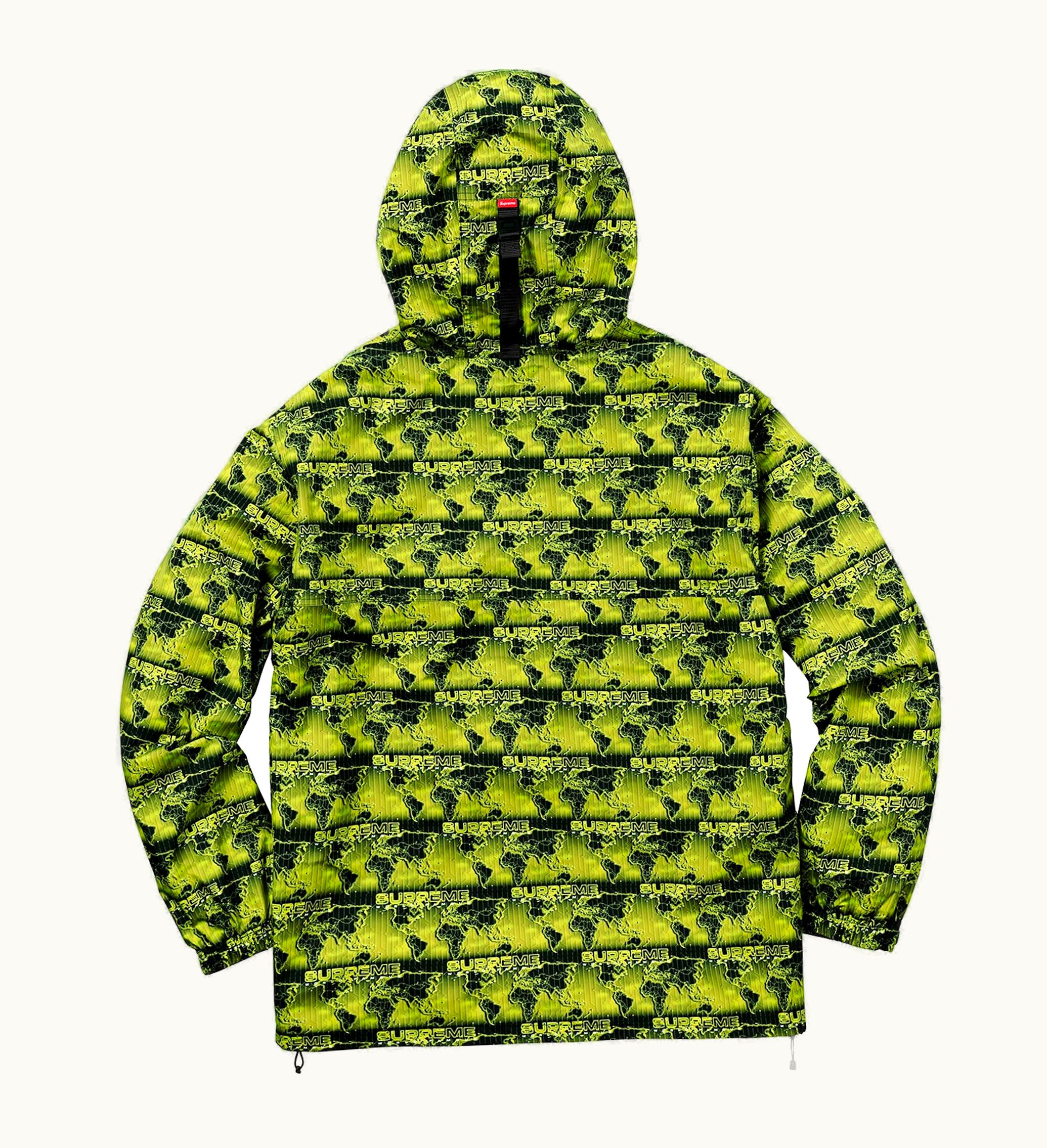 Supreme Supreme World Famous Taped Seam Hooded Pullover Pullover Green