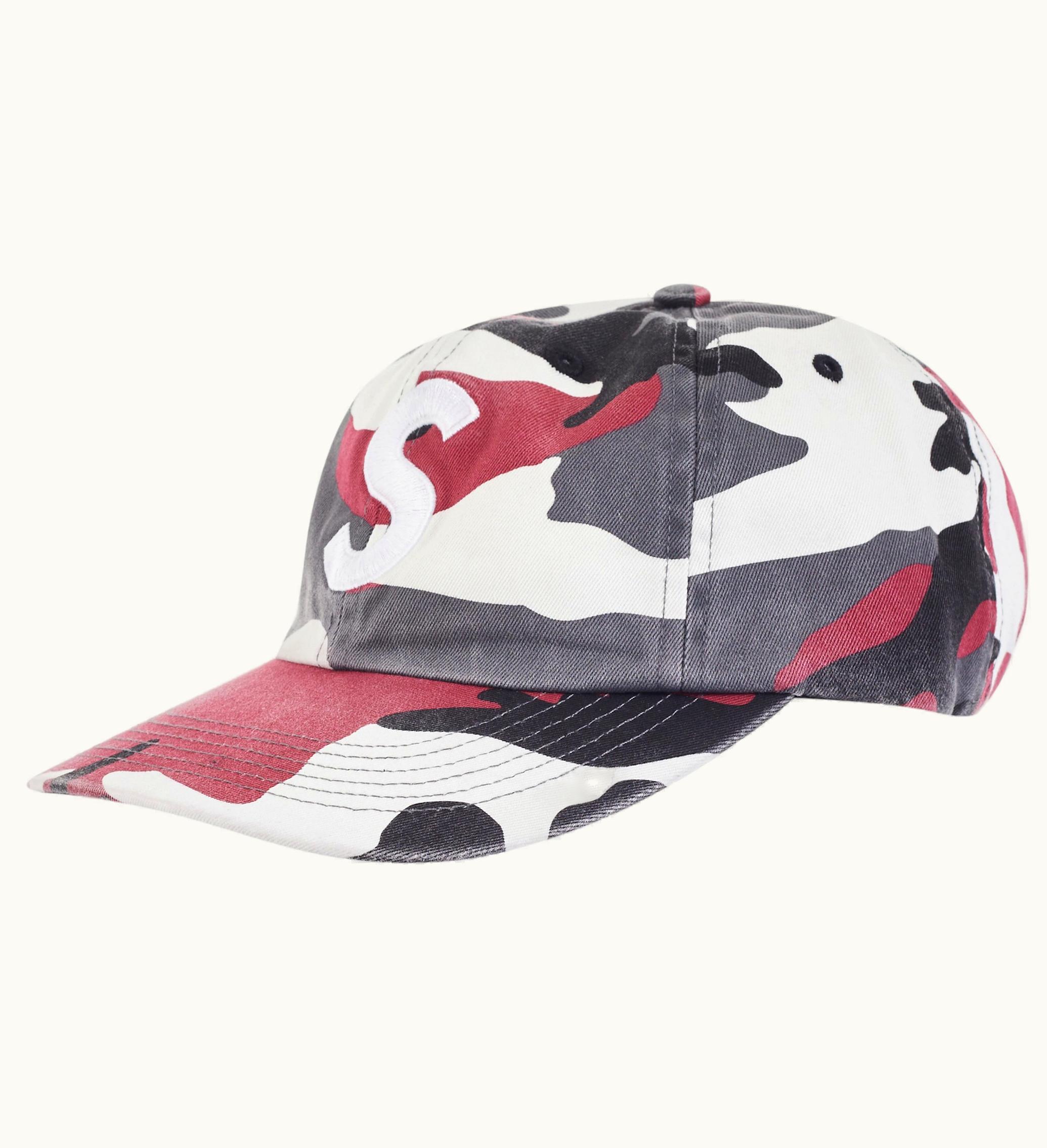 Supreme Supreme Pigment Print S Logo 6 Panel FW23 Red Camo