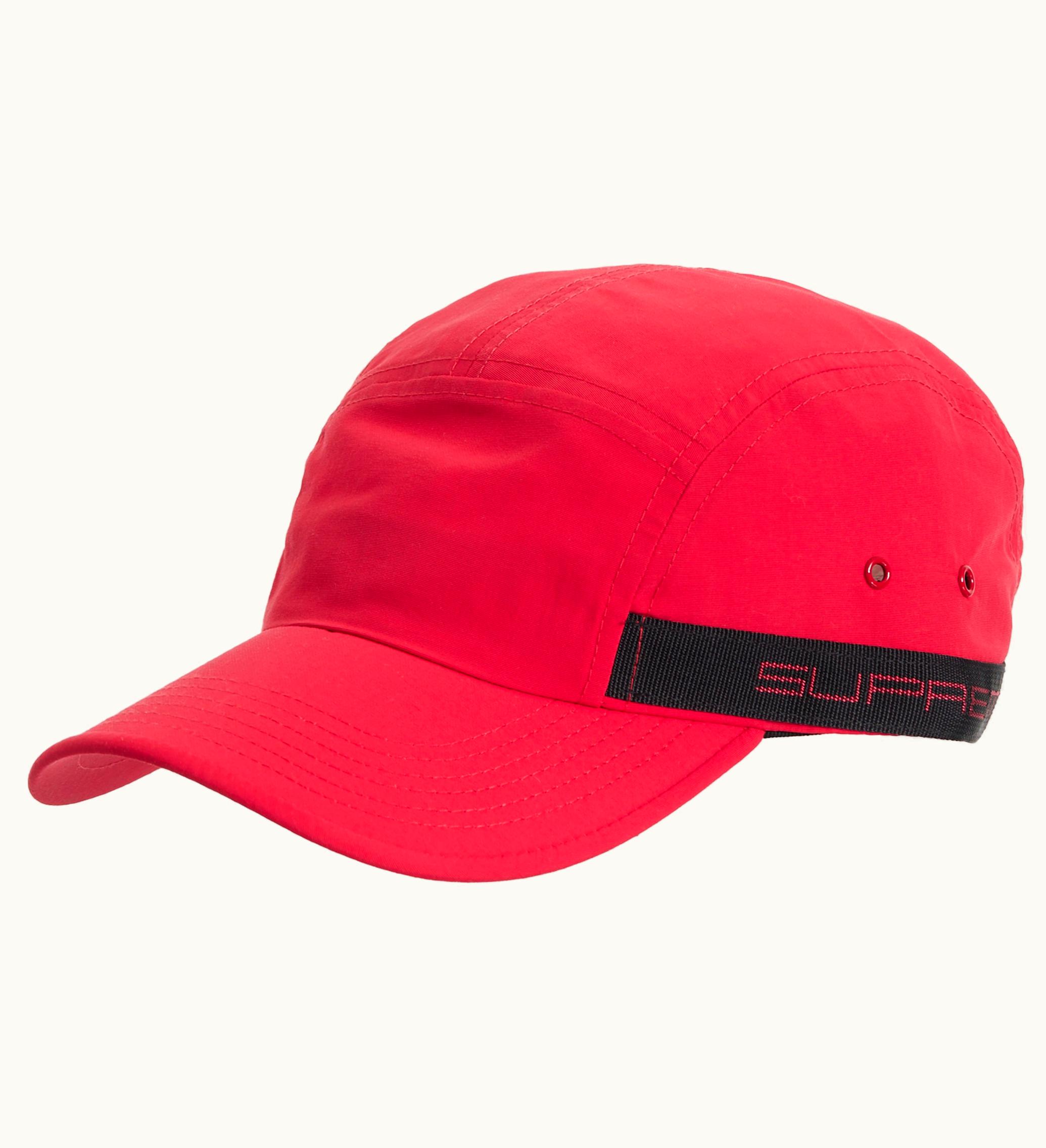 Supreme Supreme Sport Webbing Camp Cap Red