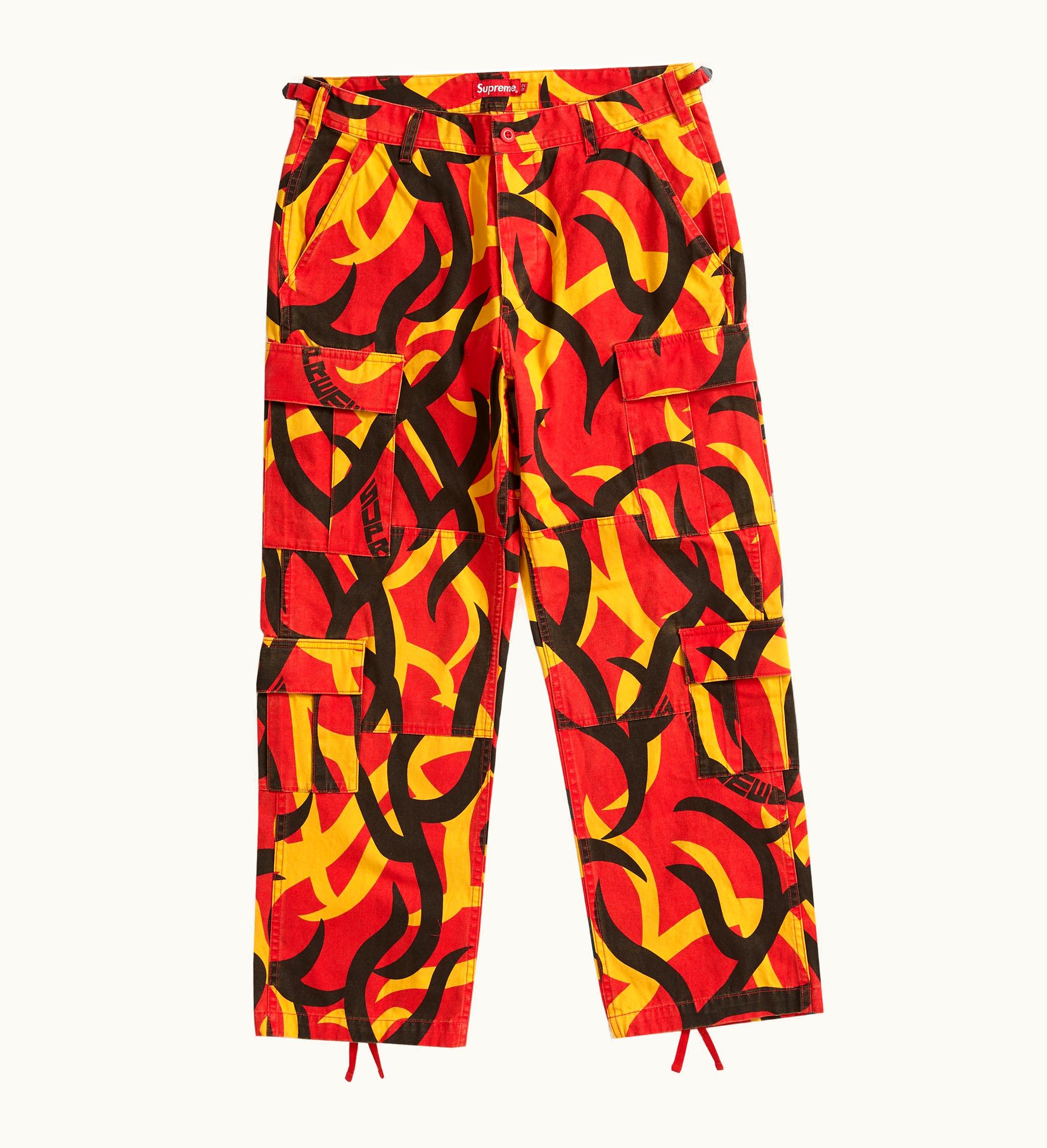 Supreme Supreme Cargo Pant Red Tribal Camo