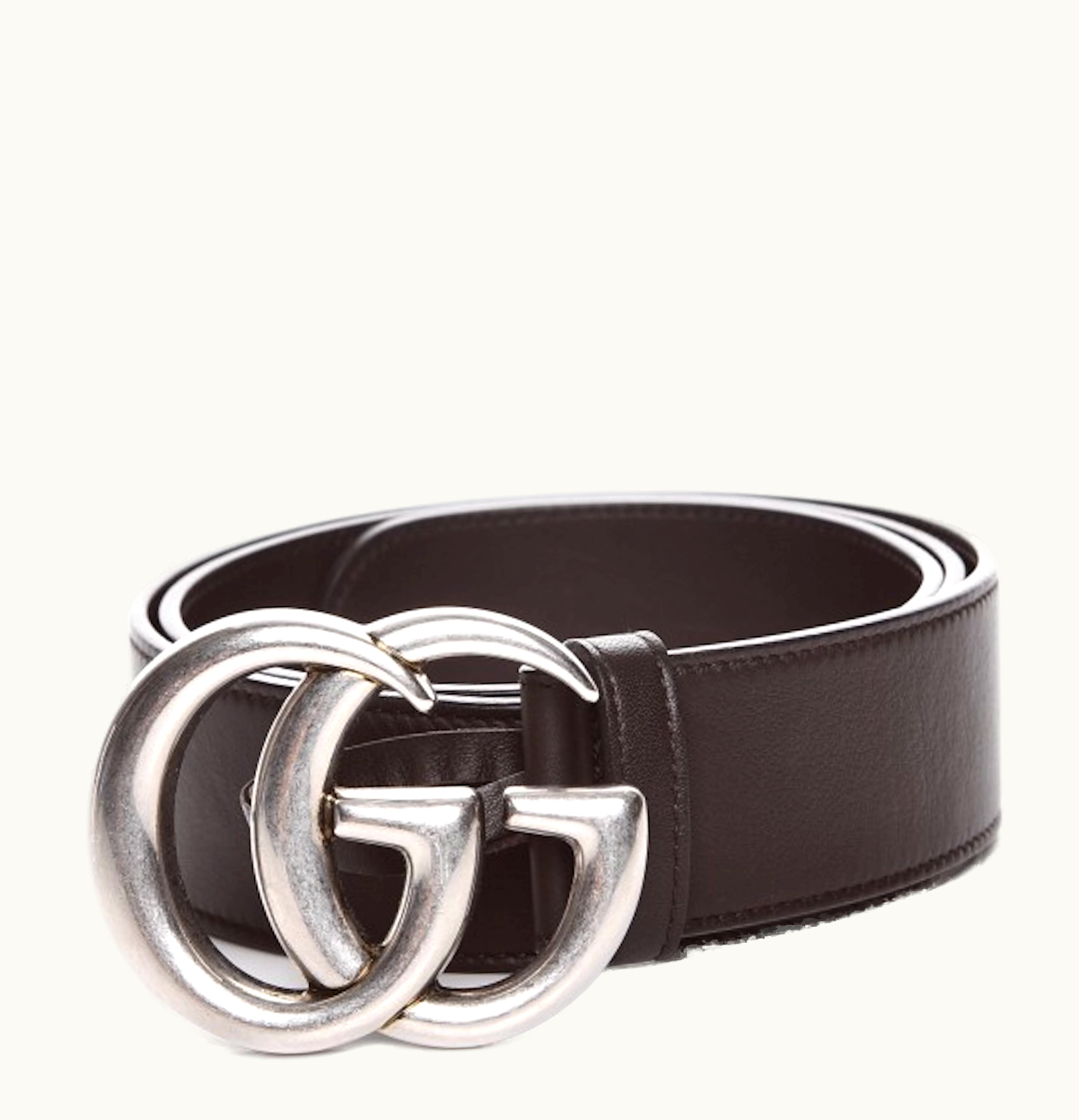 Gucci Gucci Double G Belt Brown