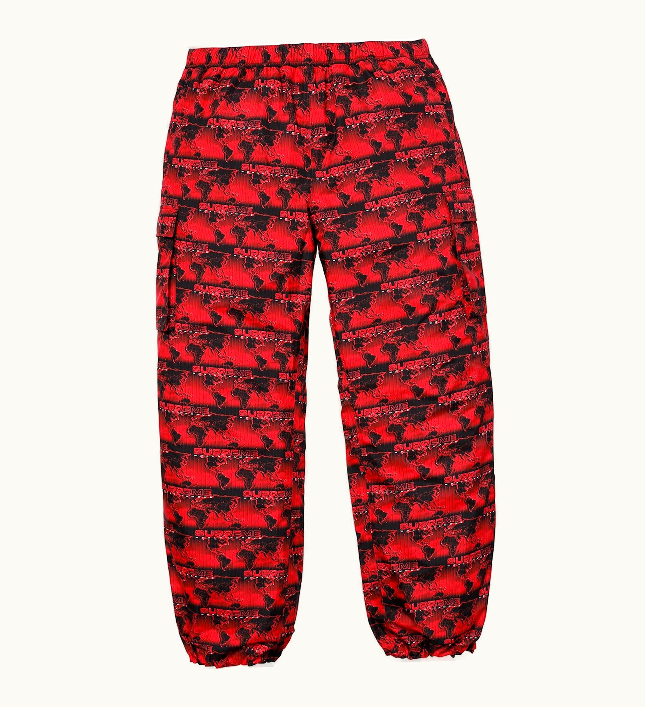 Supreme Supreme World Famous Taped Seam Cargo Pant Red