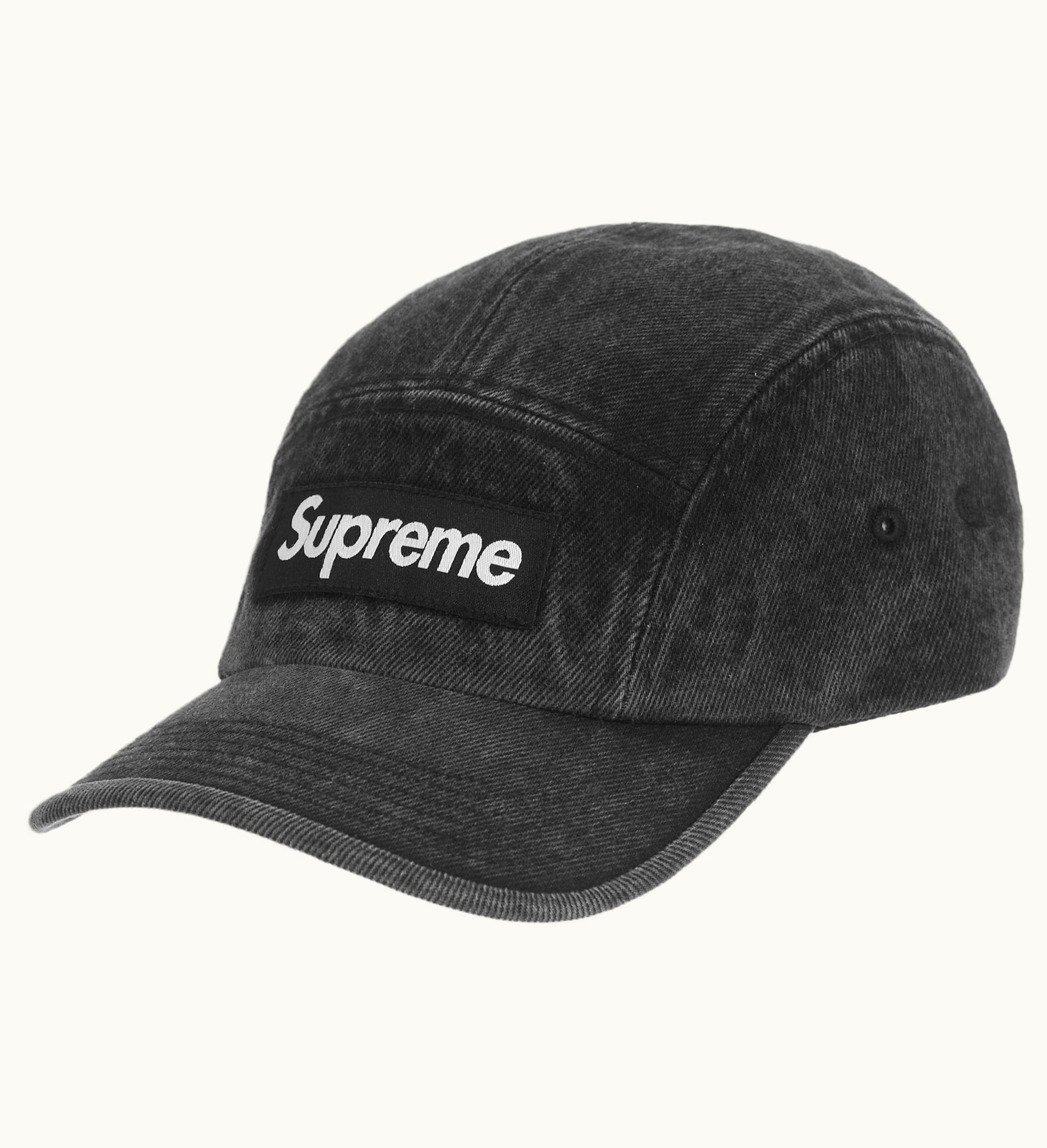 Supreme Supreme Denim Camp Cap SS23 Black