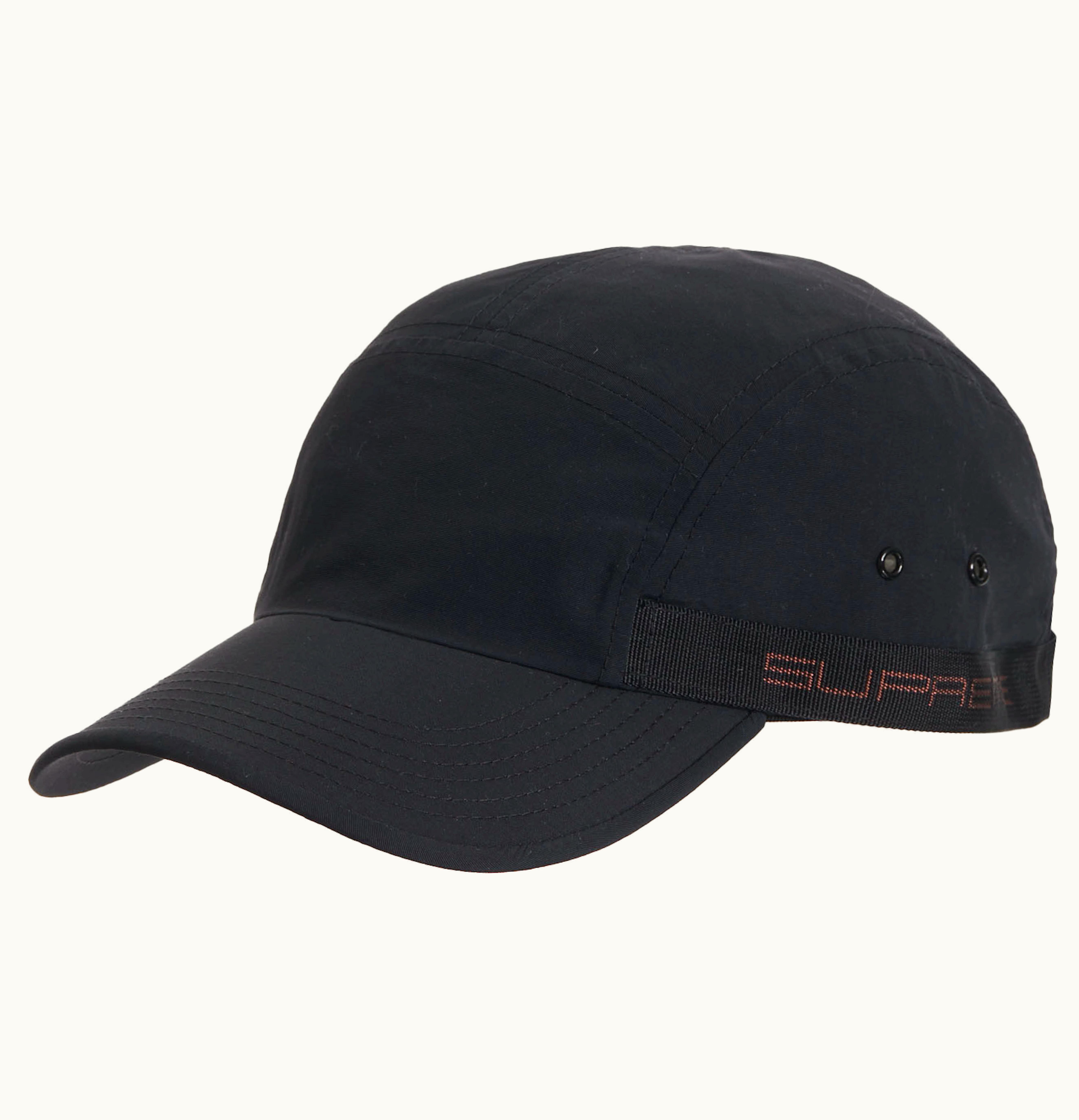 Supreme Supreme Sport Webbing Camp Cap Black