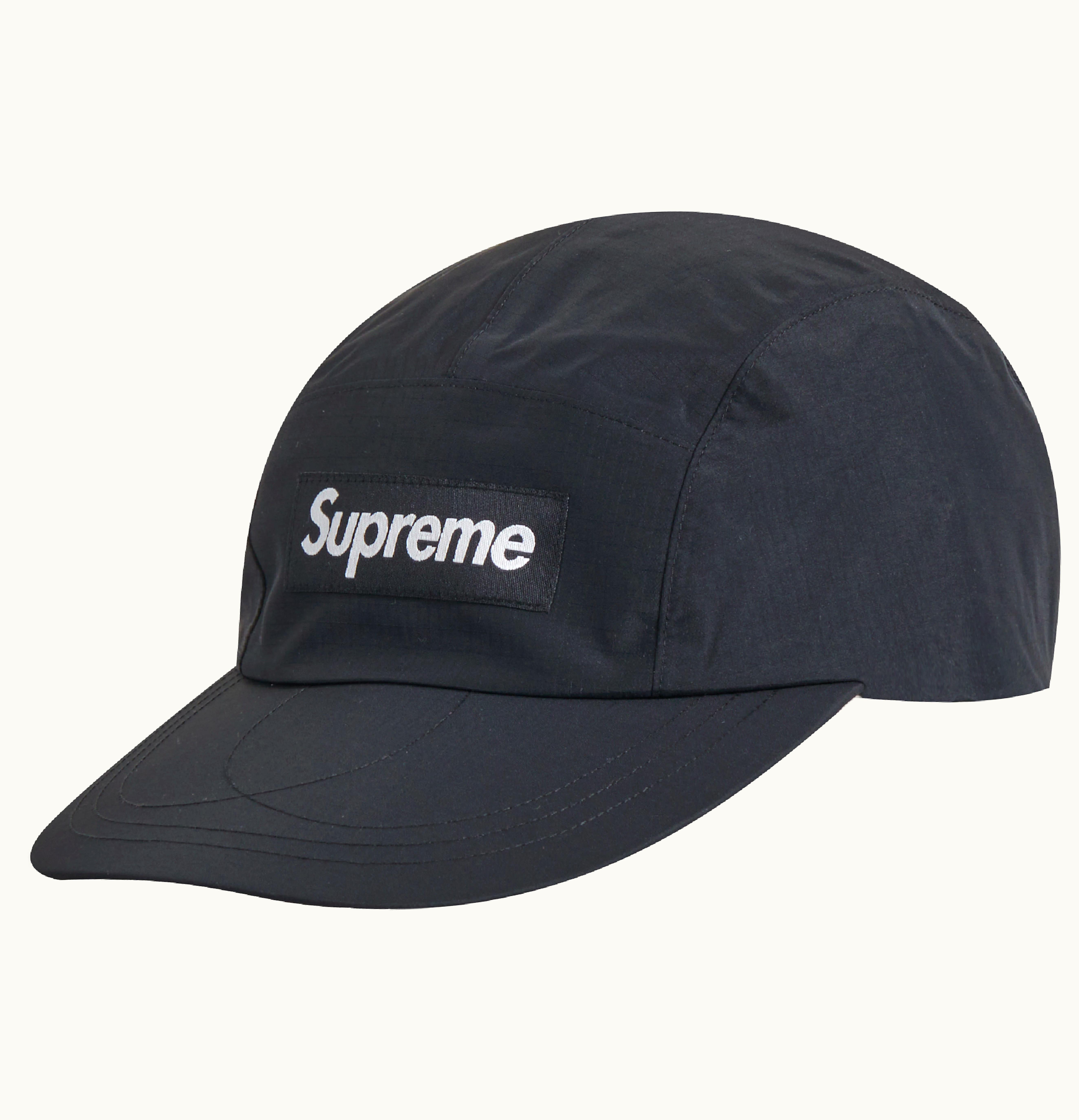 Supreme Supreme Gore Tex Paclite Long Bill Camp Cap Black