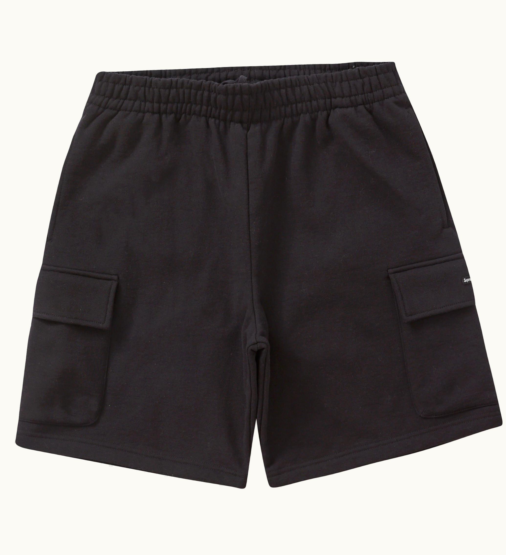 Supreme Supreme Small Box Baggy Cargo Sweatshort Black