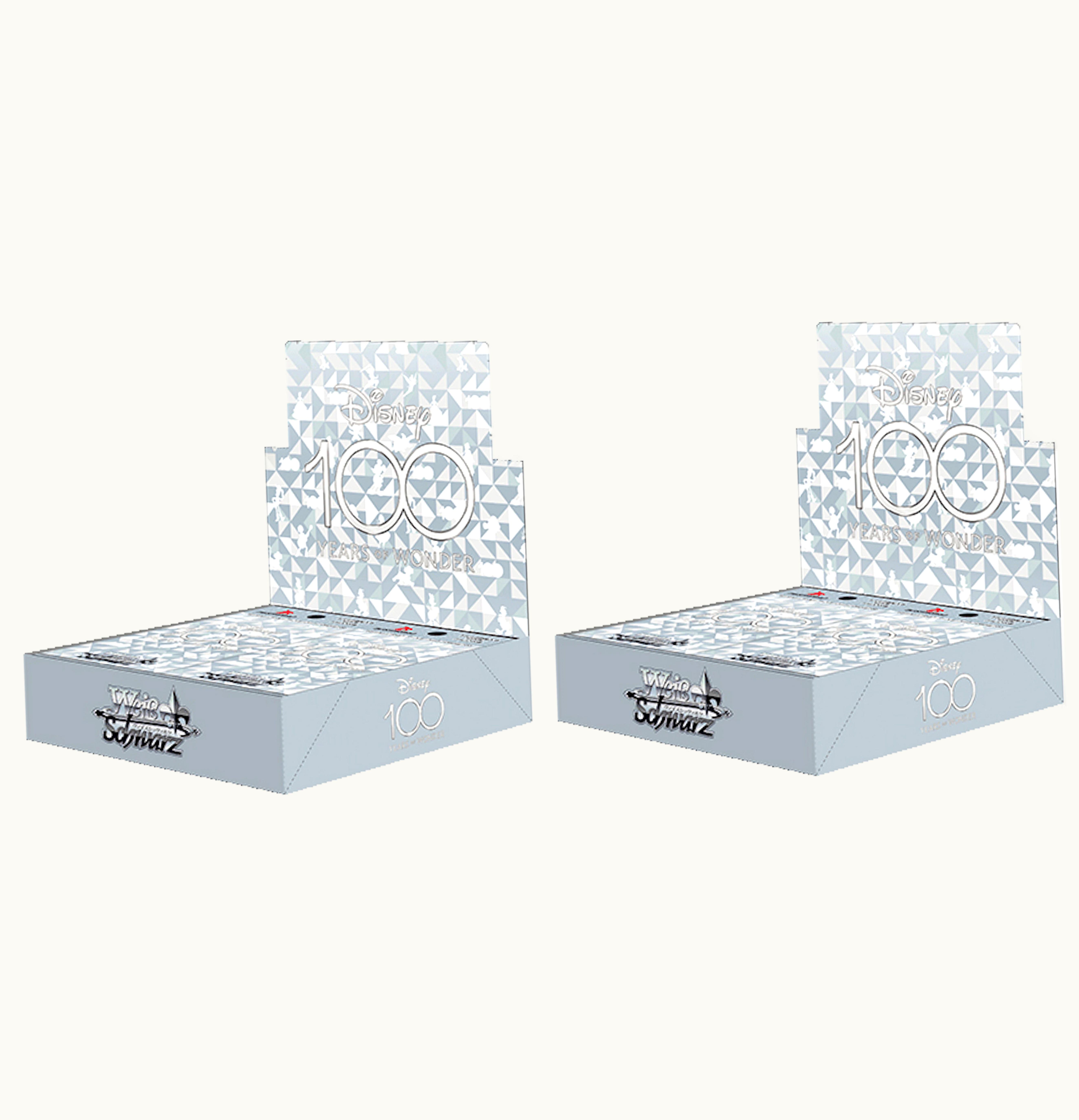 Weiss Schwarz Disney 100 Years Of Wonder Booster Box Japanese 2x Lot