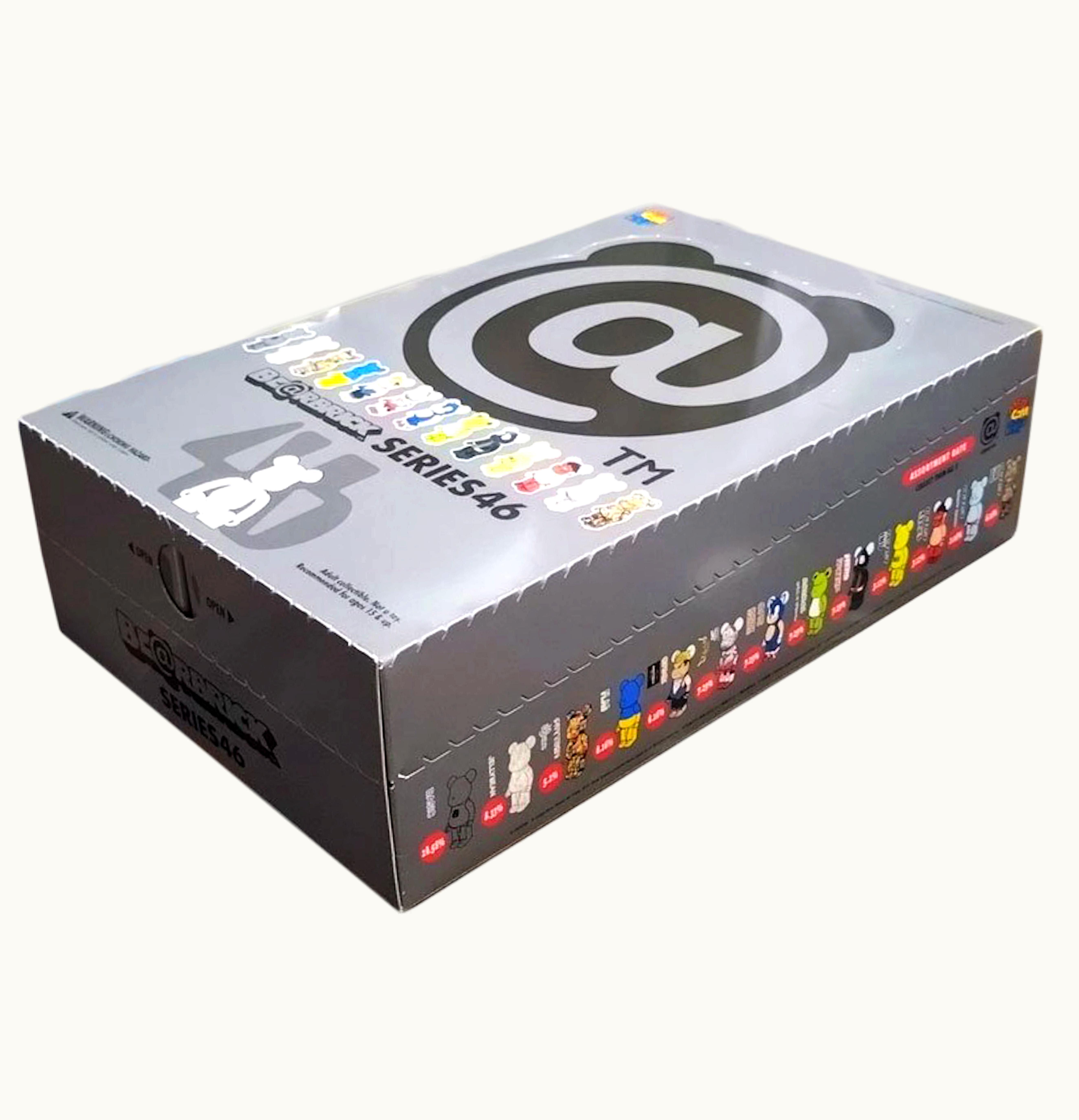 Bearbrick Bearbrick Series 46 Sealed Case 100 24 Blind Boxes