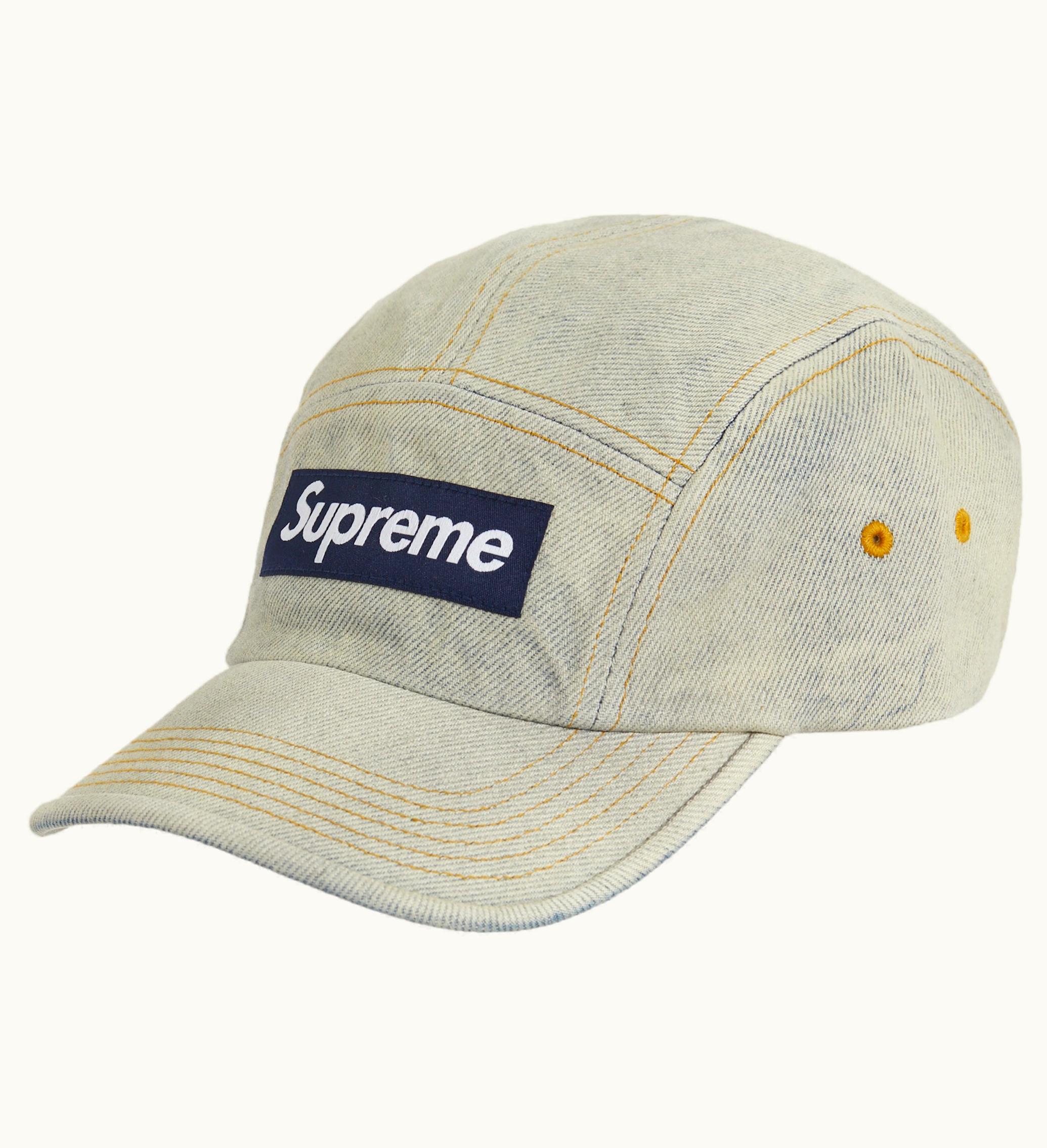 Supreme Supreme Denim Camp Cap SS23 Dirty Indigo