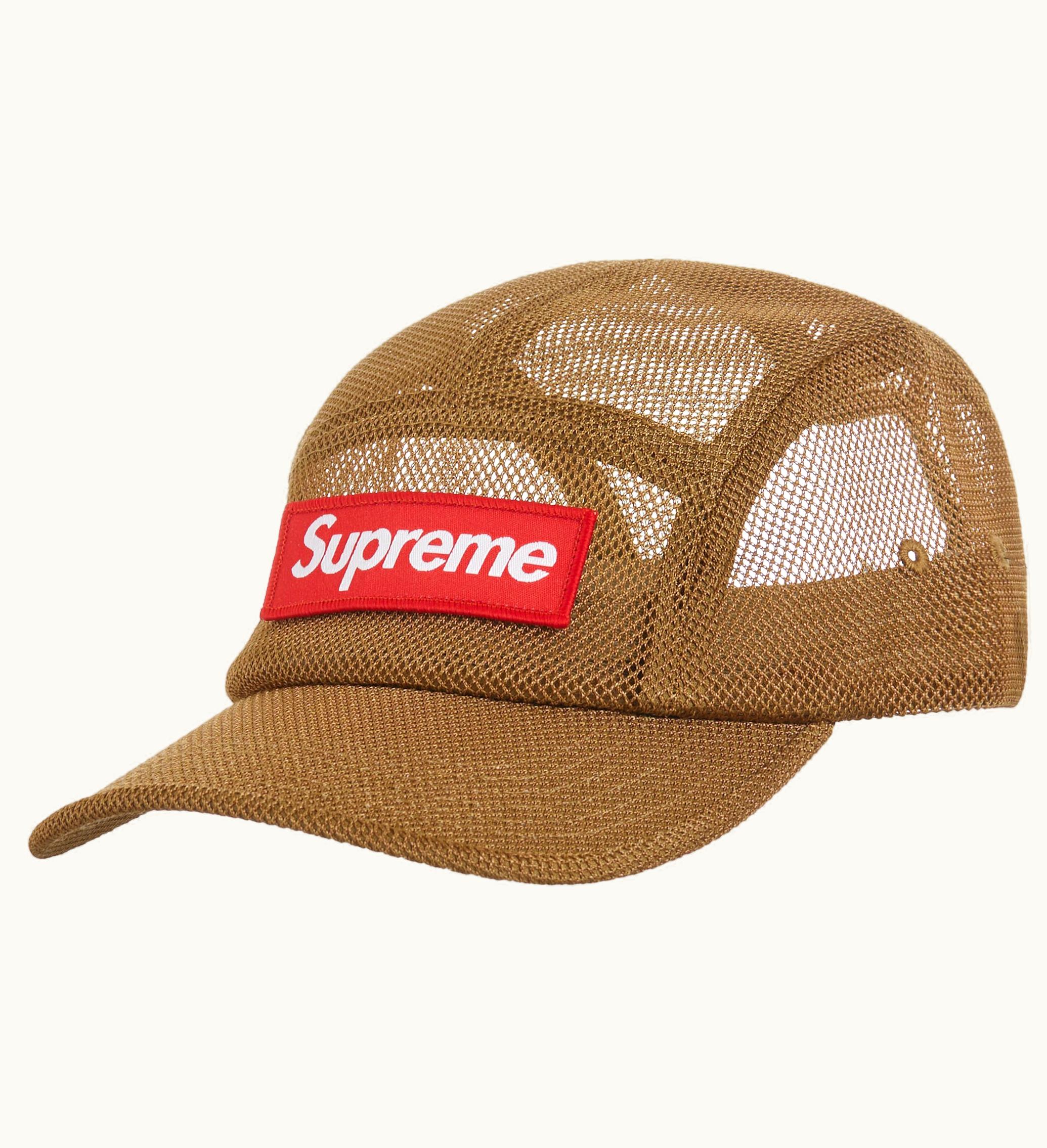 Supreme Supreme Mesh Cordura Camp Cap Sand
