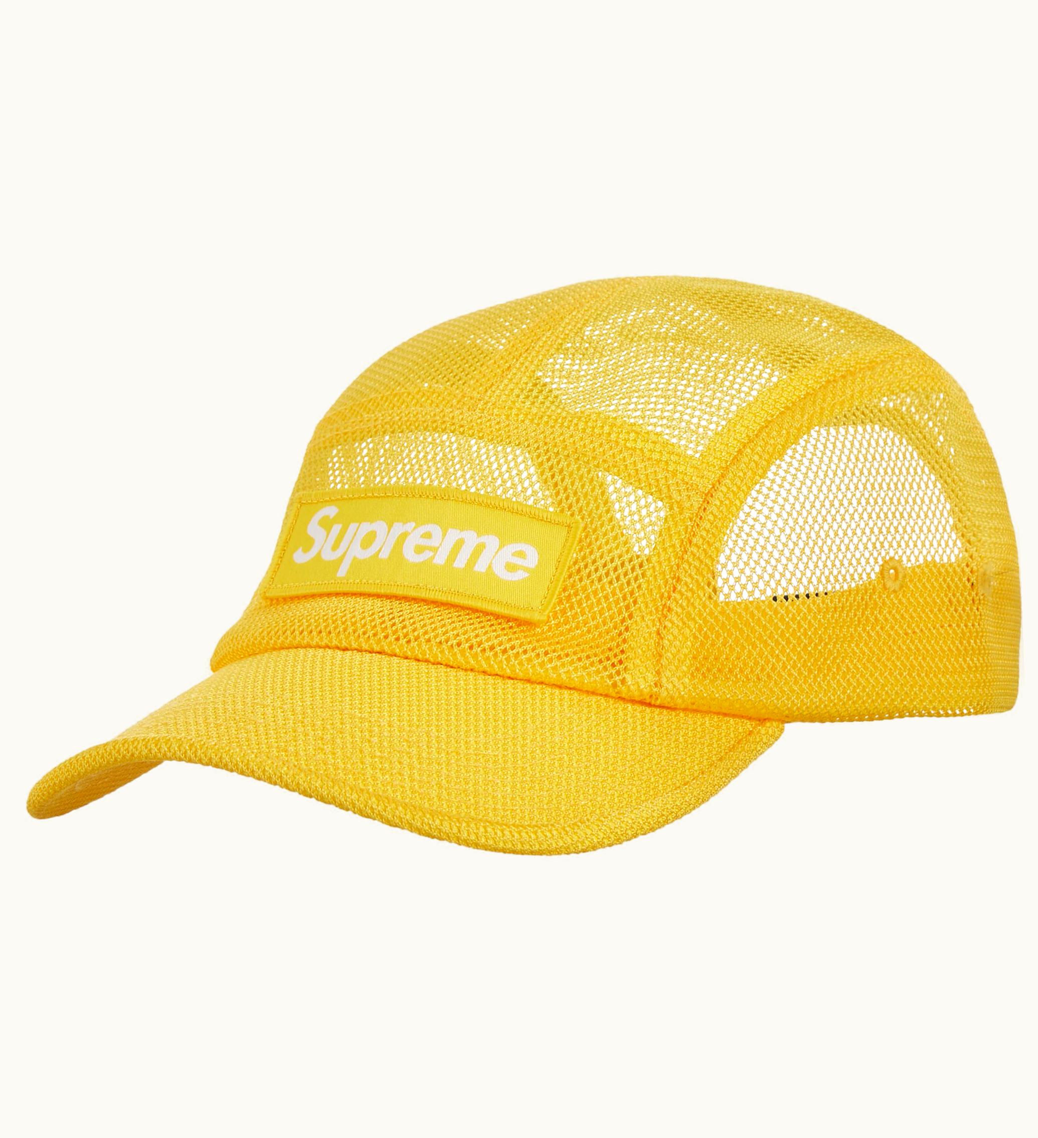 Supreme Supreme Mesh Cordura Camp Cap Yellow