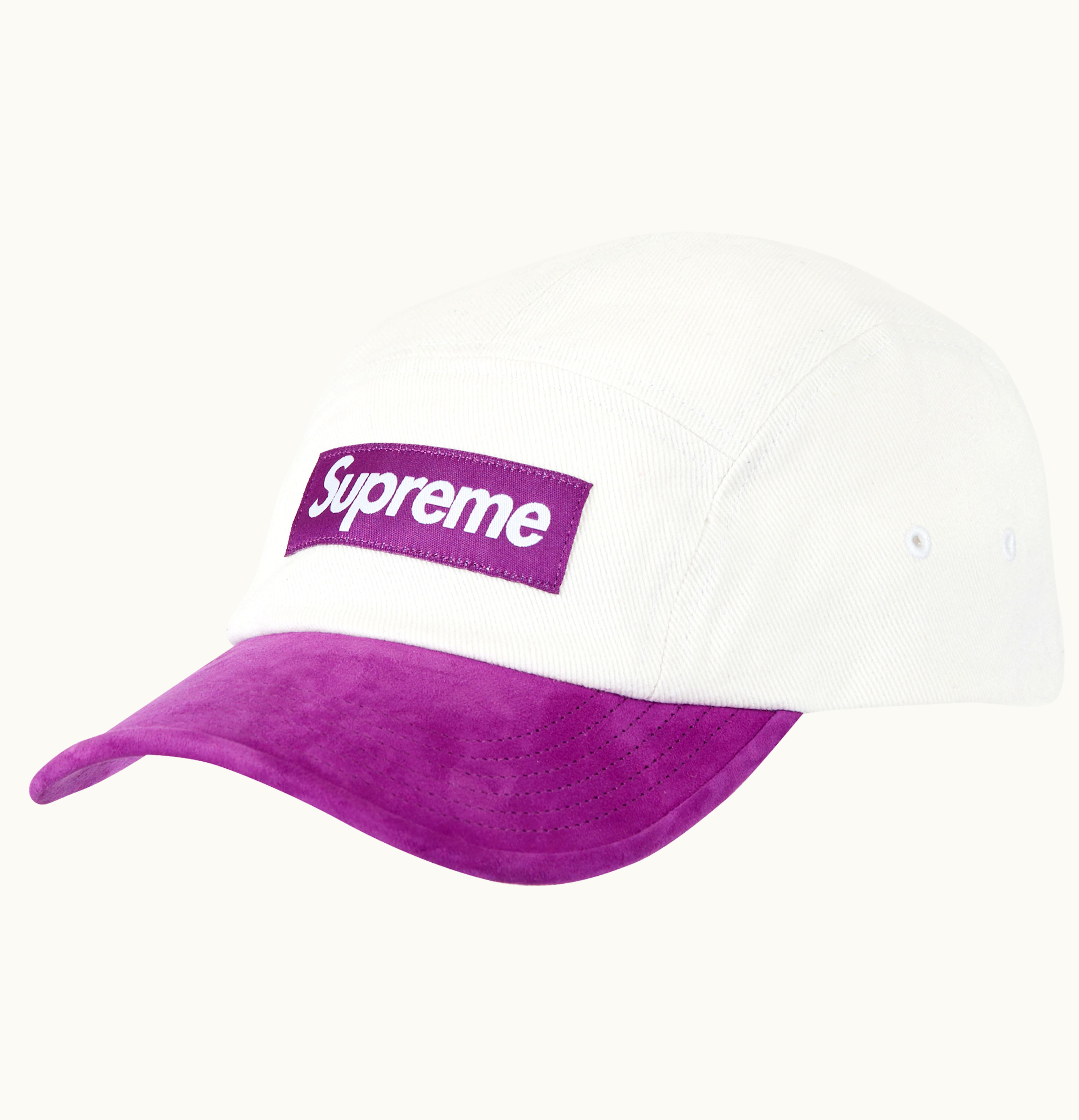 Supreme Supreme Suede Visor Camp Cap Natural
