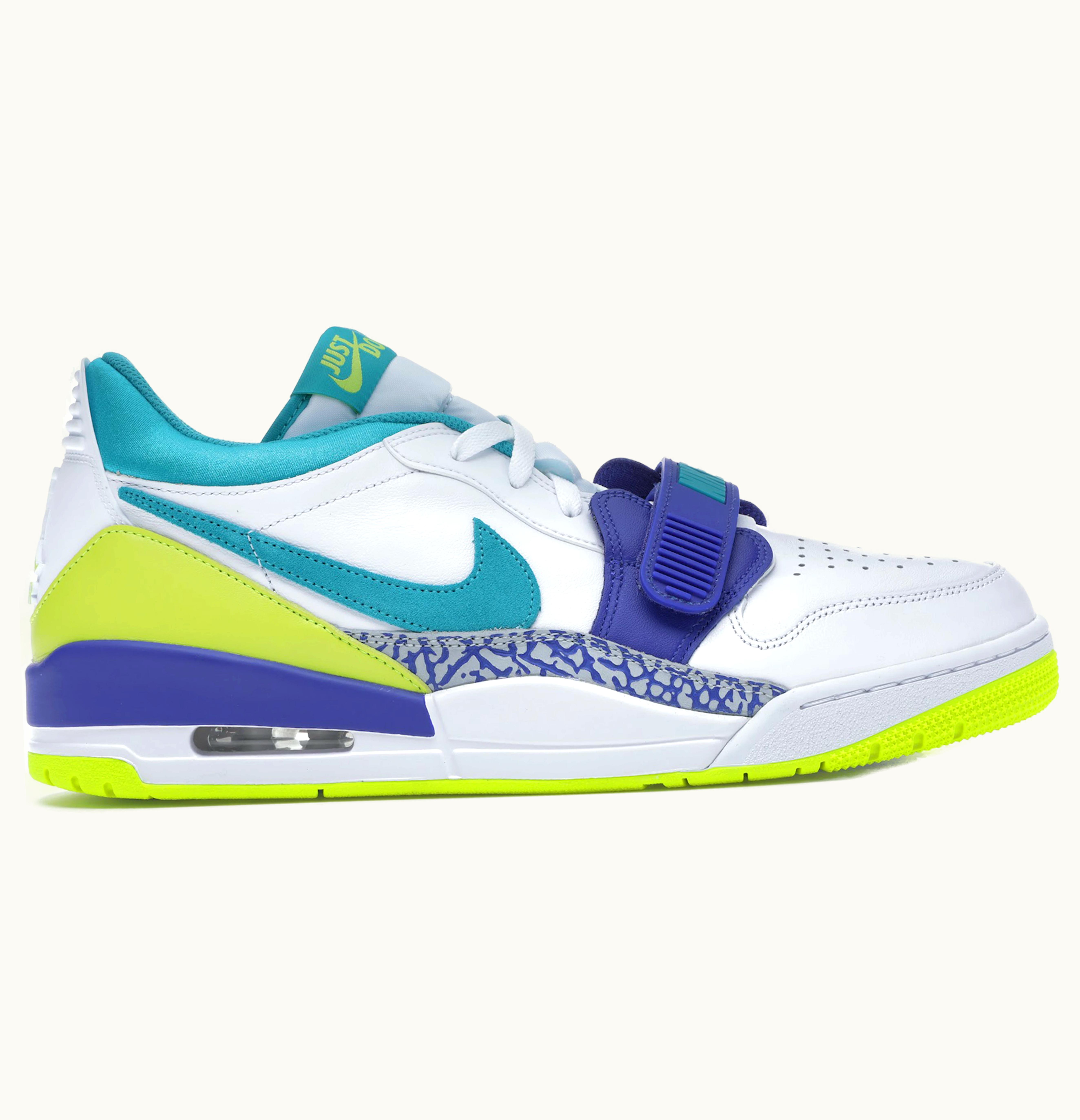 Jordan Air Jordan Legacy 312 Low Ultramarine Neon Yellow Aquamarine