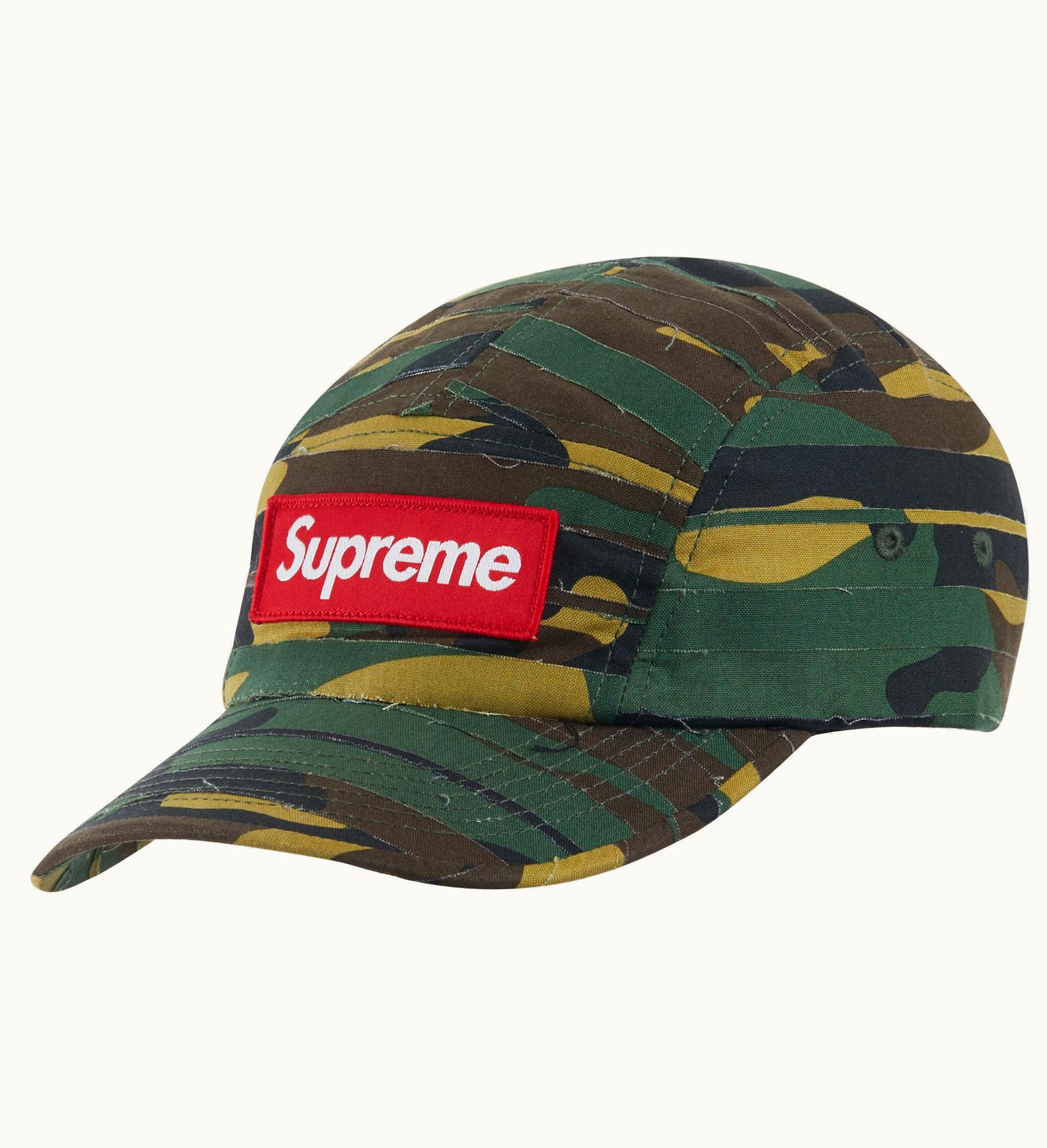 Supreme Supreme Layered Camo Camp Cap Green
