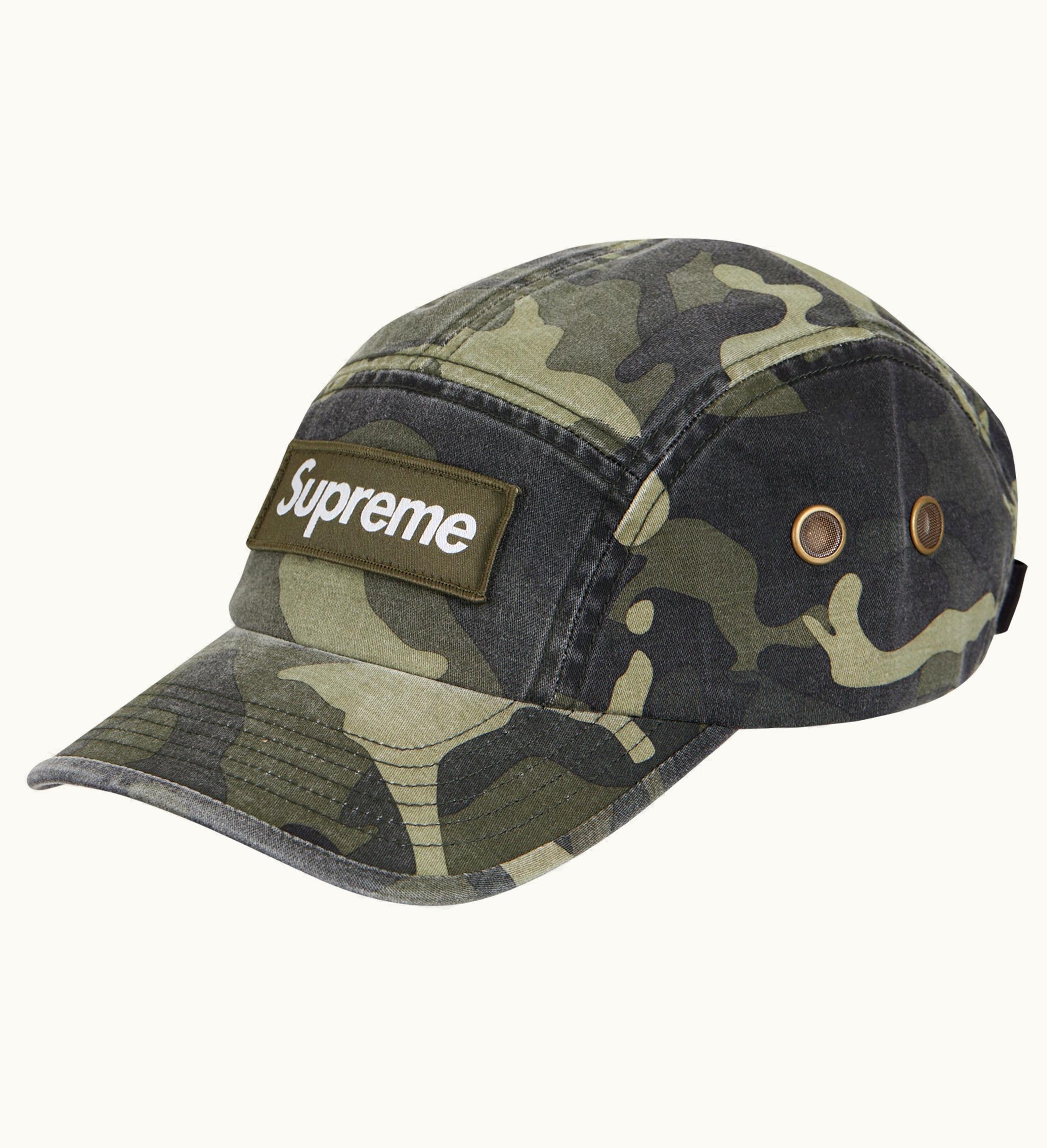Supreme Supreme Military Camp Cap SS23 Olive Camo