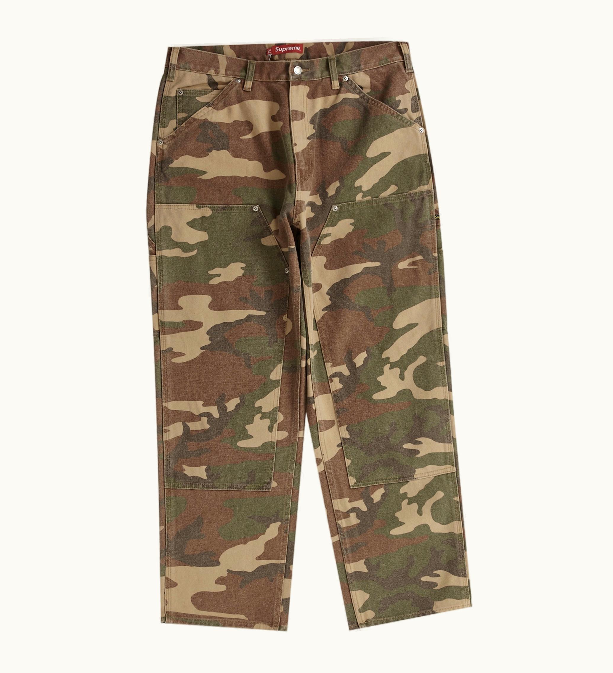 Supreme Supreme Double Knee Painter Pant SS23 Woodland Camo
