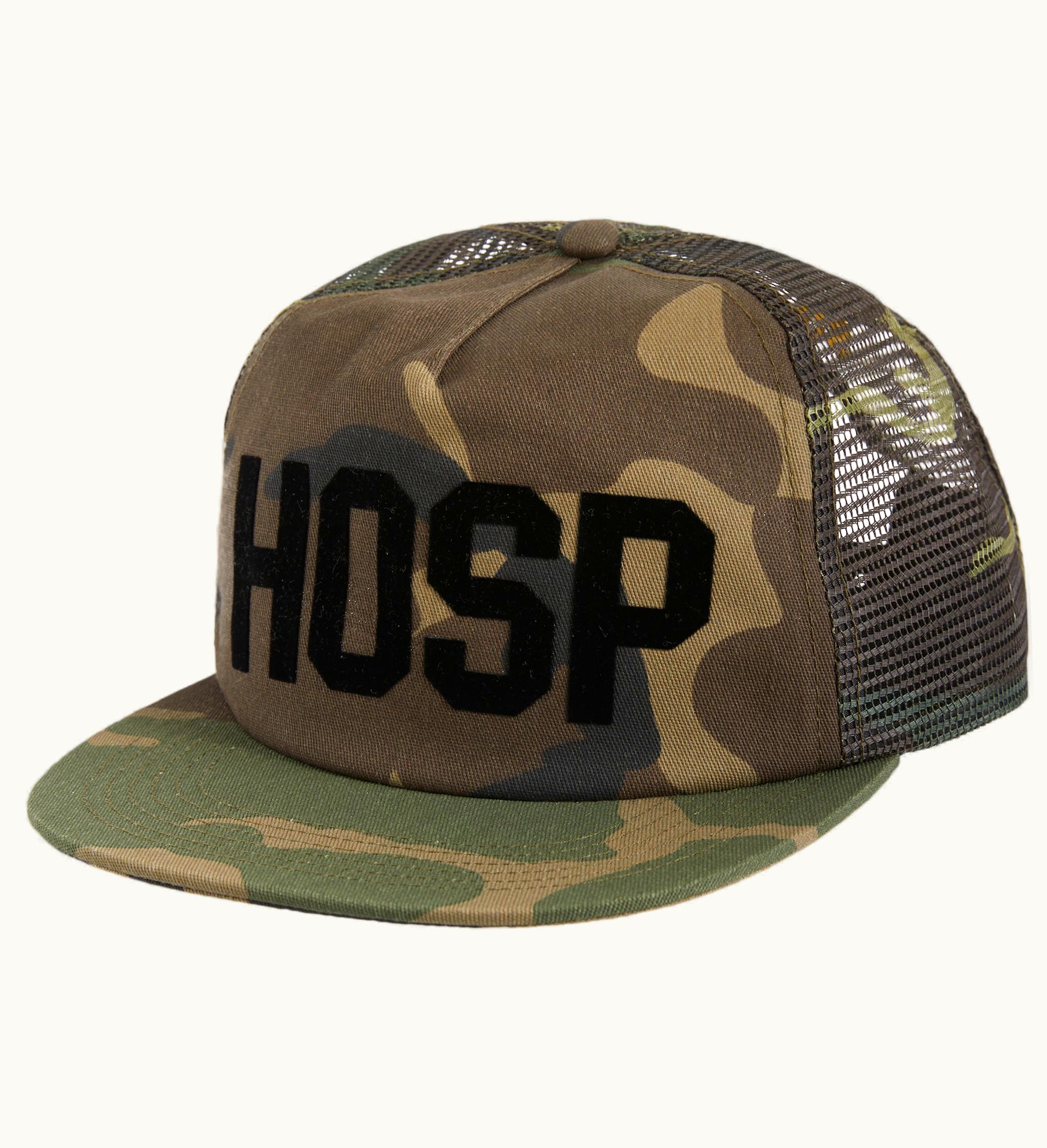 Supreme Supreme Hosp Mesh Back 5 Panel Woodland Camo