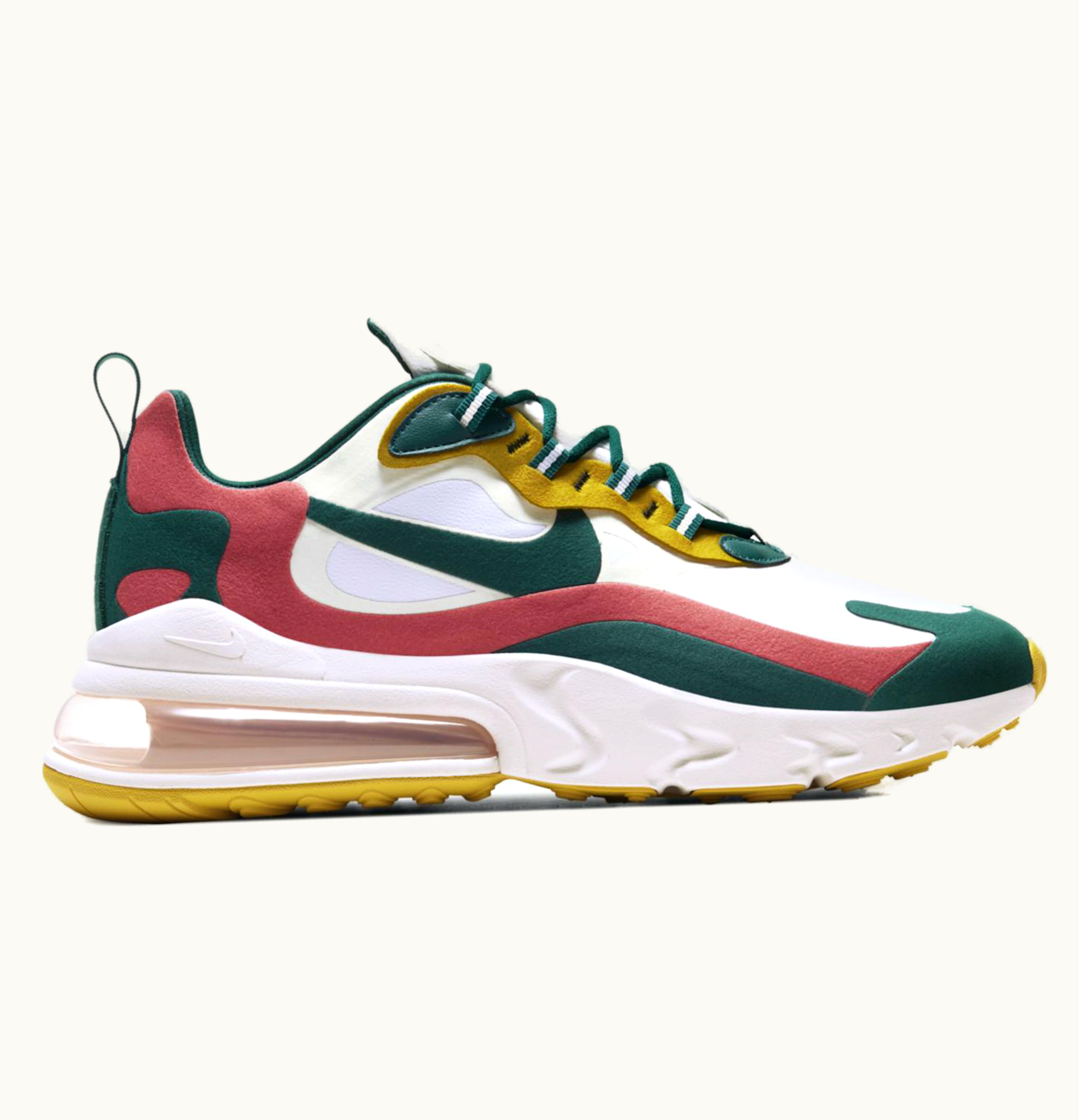 Nike Nike Air Max 270 React White Turquoise Yellow