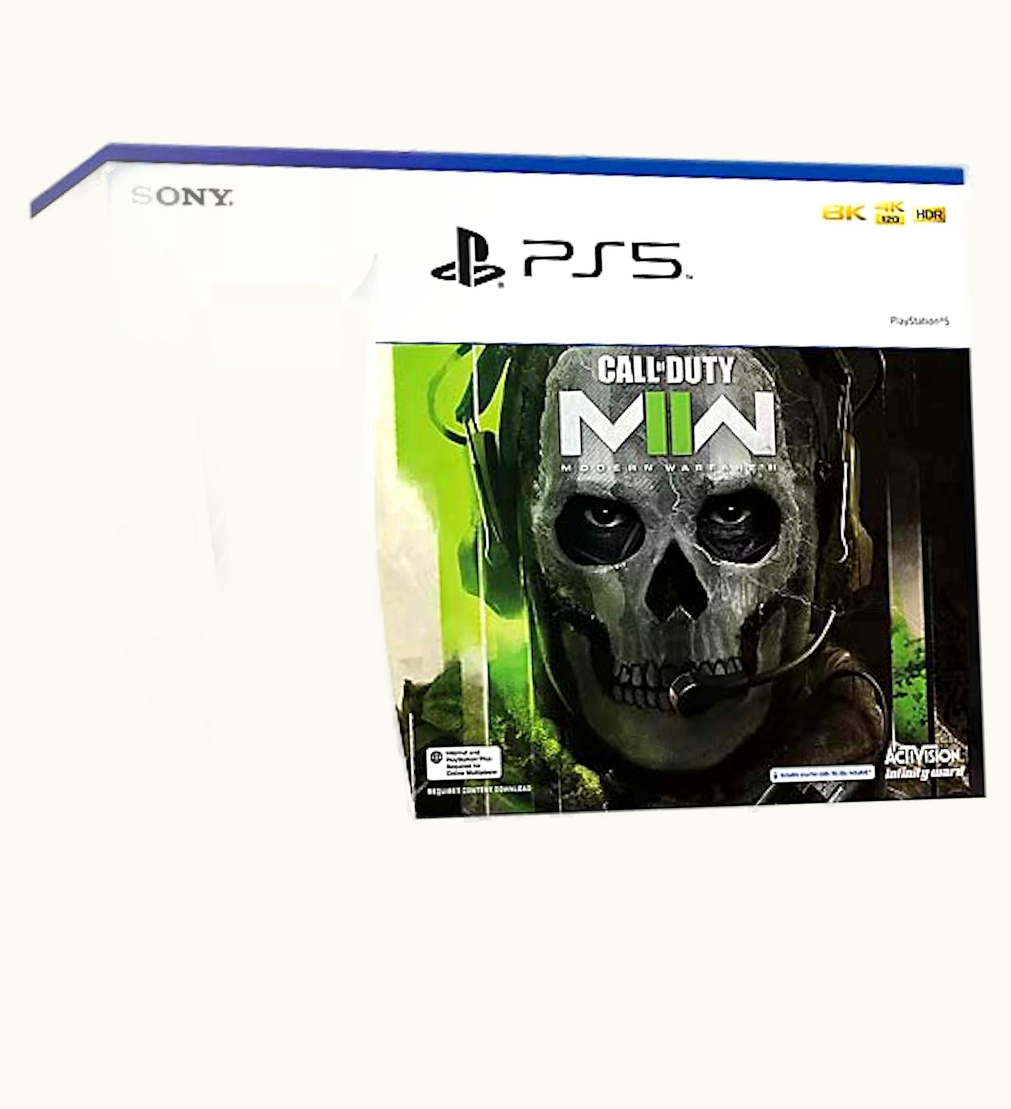Sony Playstation 5 PS5 Disc Edition Call Of Duty Modern Warfare II Console Bundle 1000033303