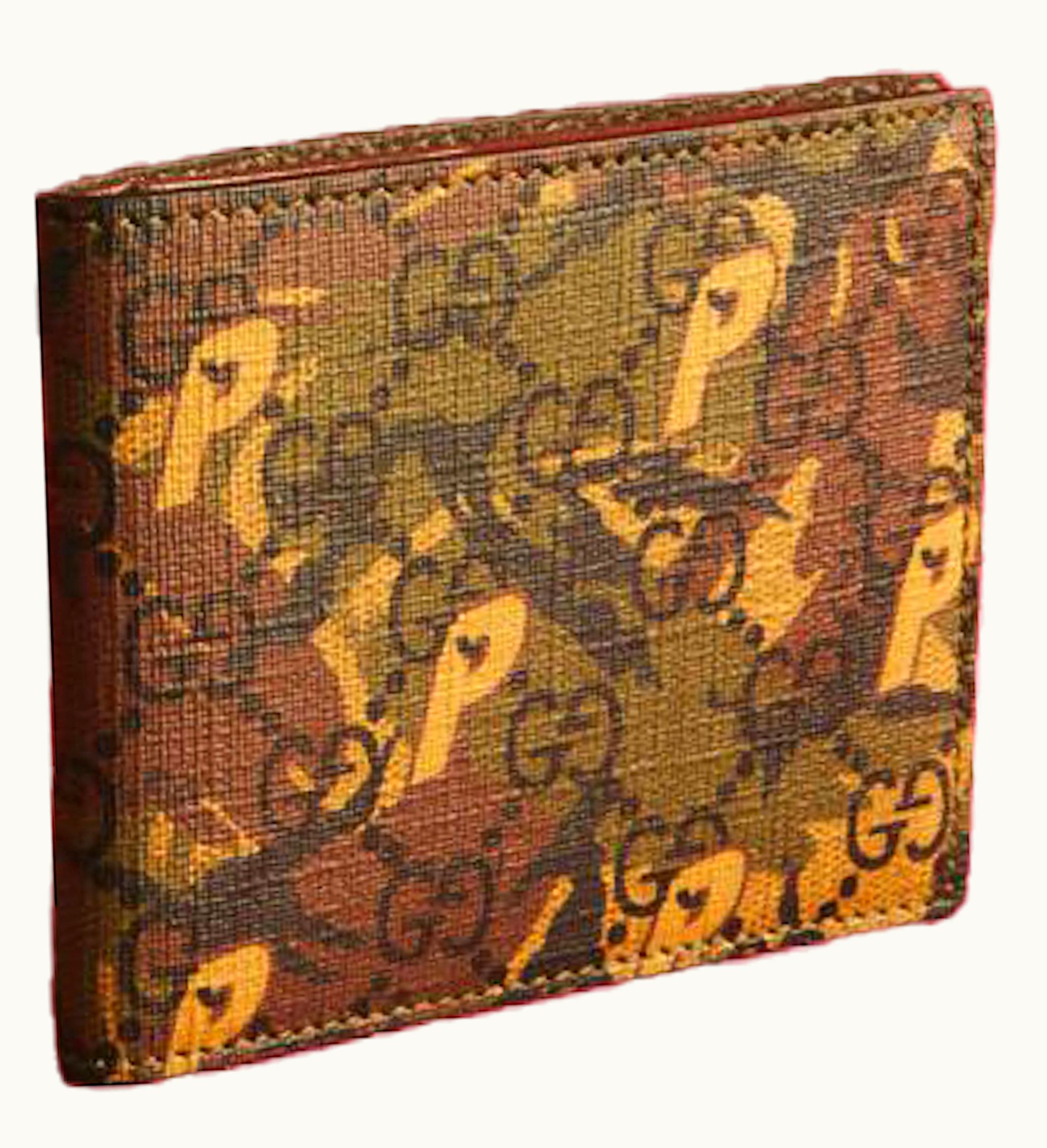 Palace Palace X Gucci GG P Bi Fold Wallet Camouflage