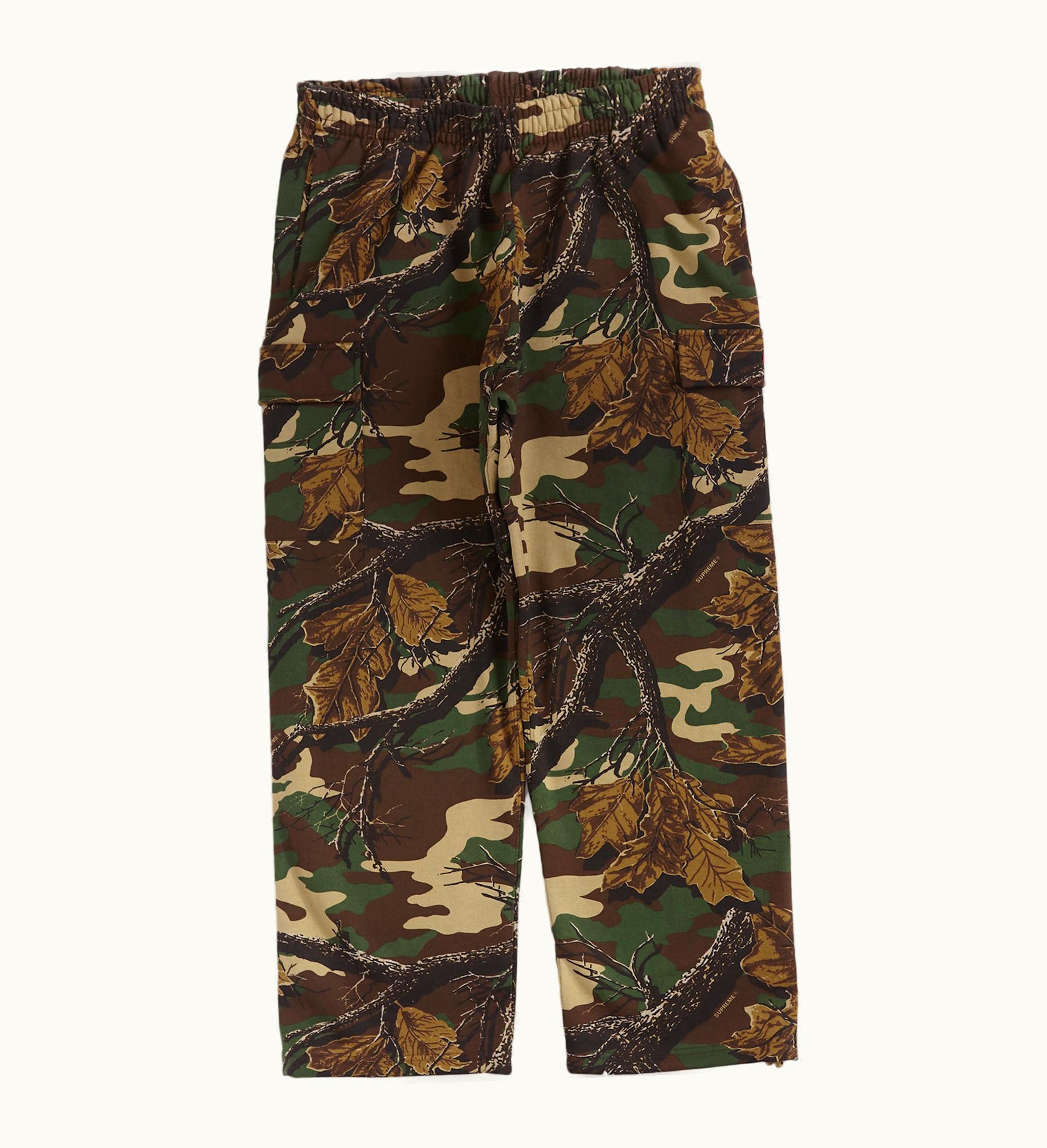 Supreme Supreme Small Box Cargo Sweatpant FW22 Branch Woodland Camo
