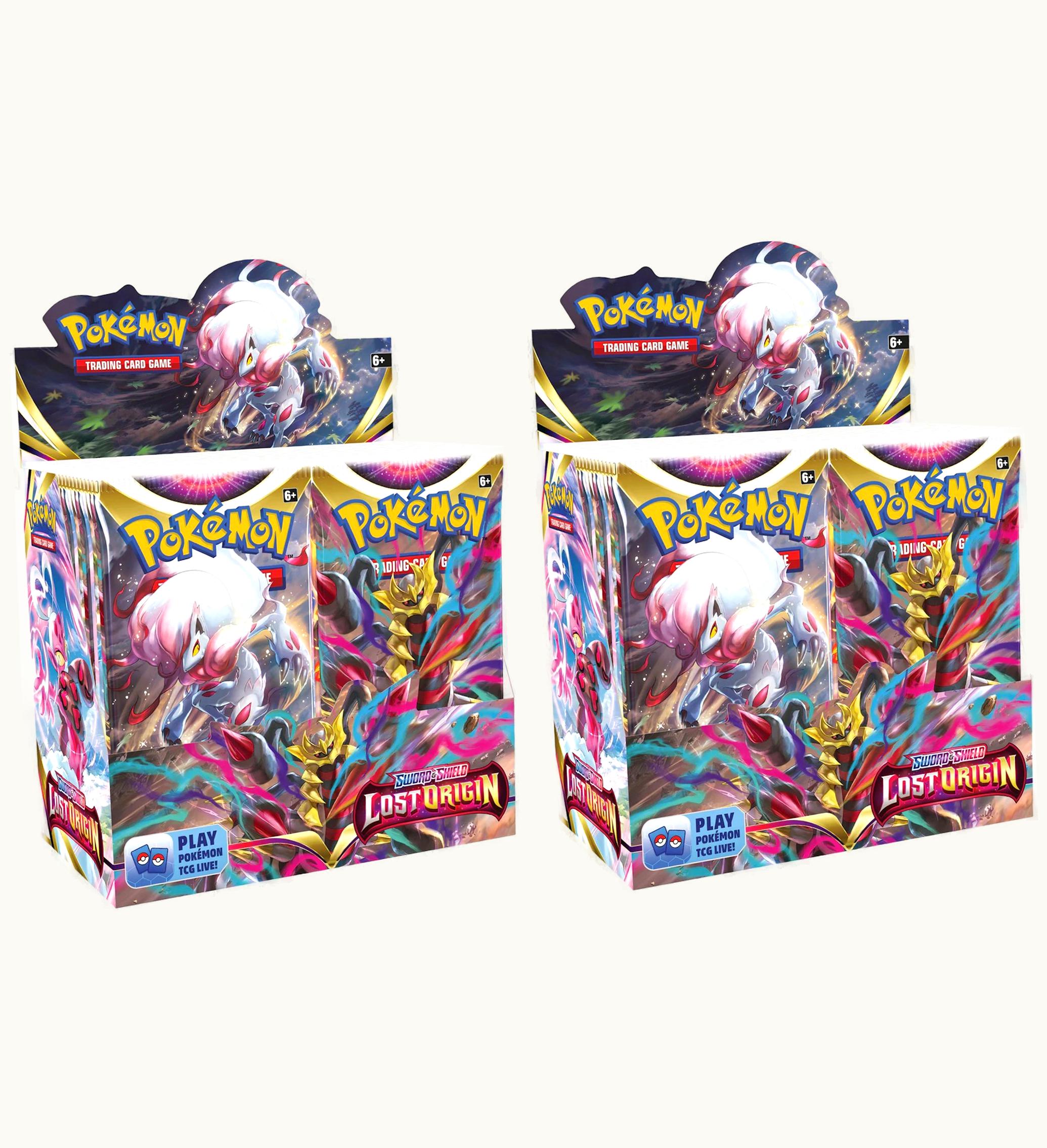 Pokemon Pokemon TCG Sword Shield Lost Origin Booster Box 2x Lot