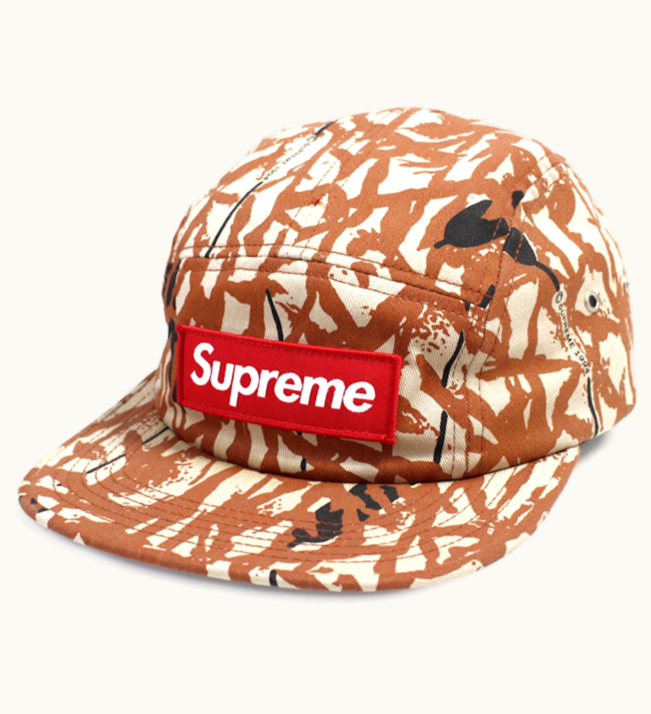 Supreme Supreme Reed Camp Cap Brown